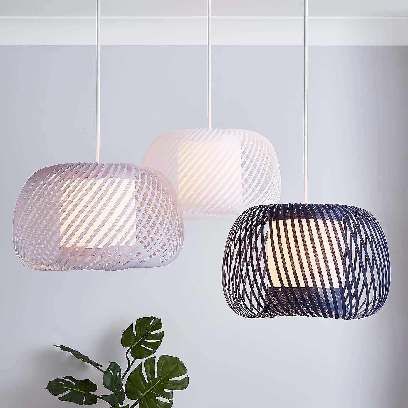 Elements Presley Easy-Fit Pendant Shade