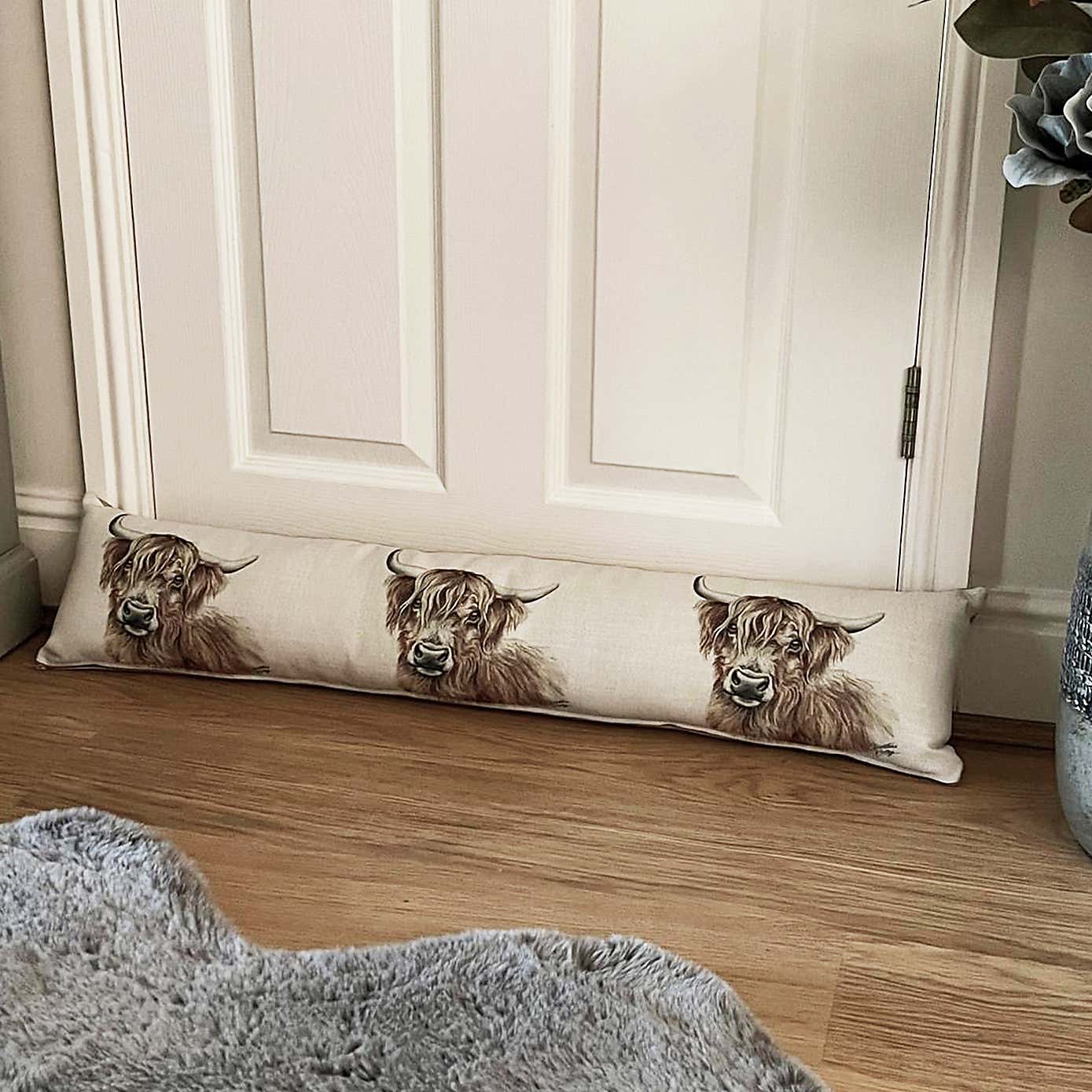 Daro Highland Cow Draught Excluder