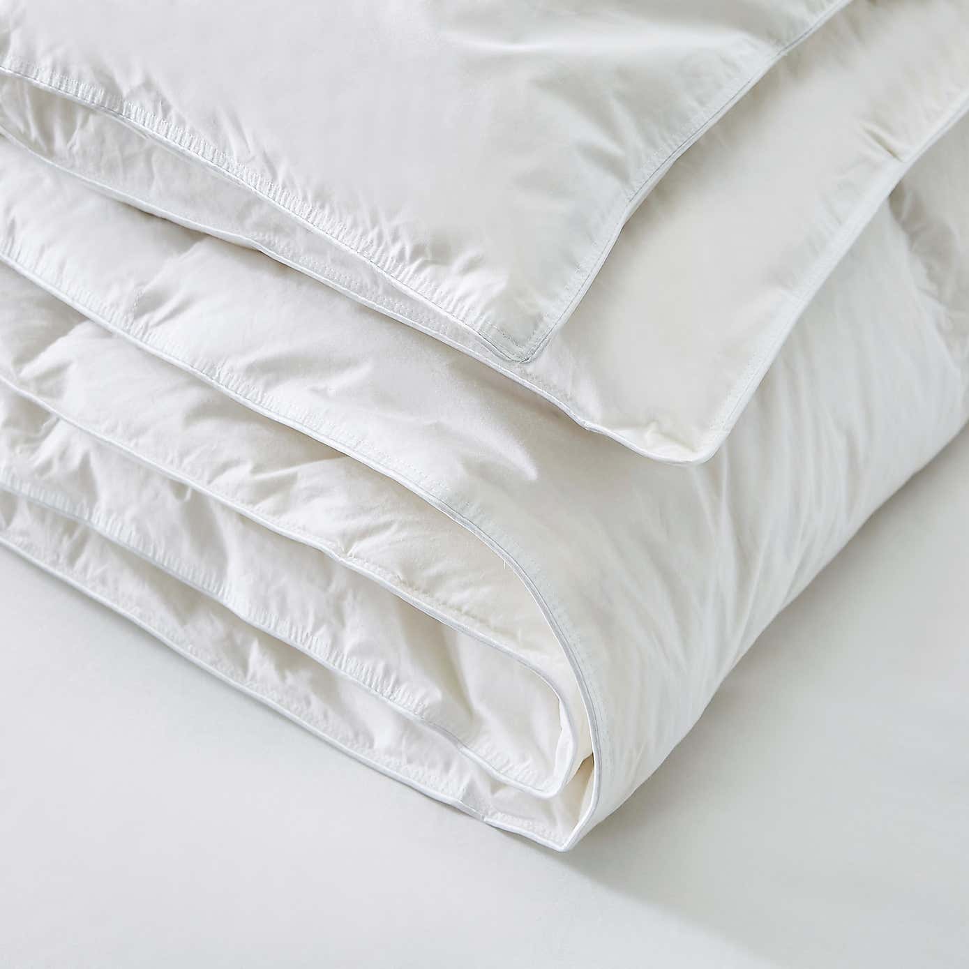 Fogarty Anti Allergy White Goose Feather and Down 15 Tog Duvet