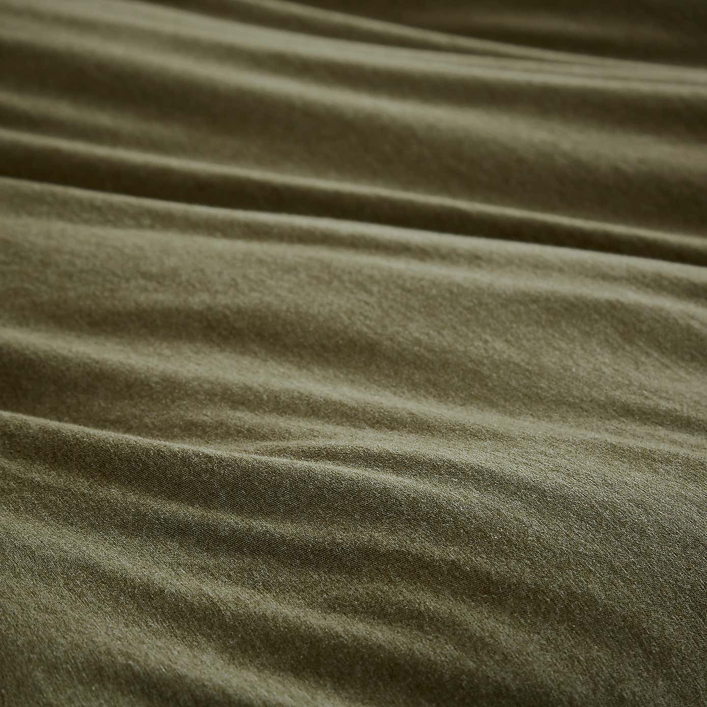 Elements Cotton Jersey Plain Duvet Cover & Pillowcase Set​