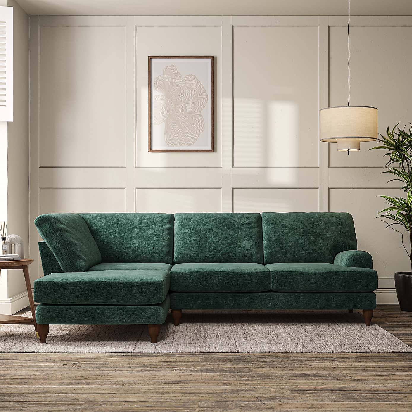Darwin 4 Seater Corner Chaise Sofa