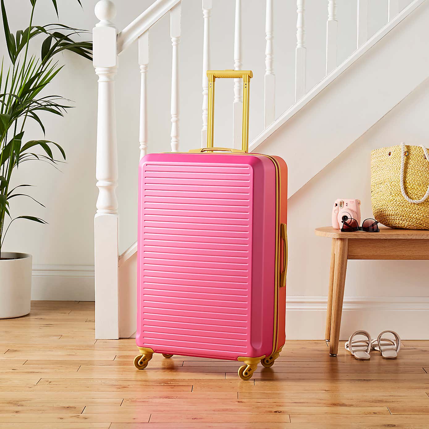 Elements Two-Tone Hard Shell Suitcase