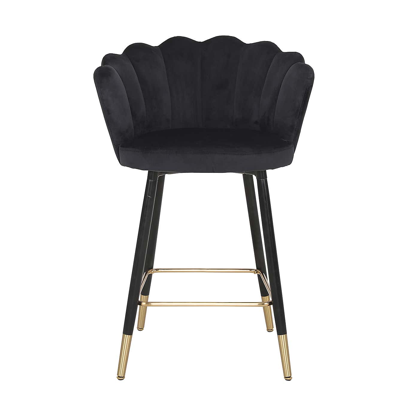 Vivian Velvet Bar Stool
