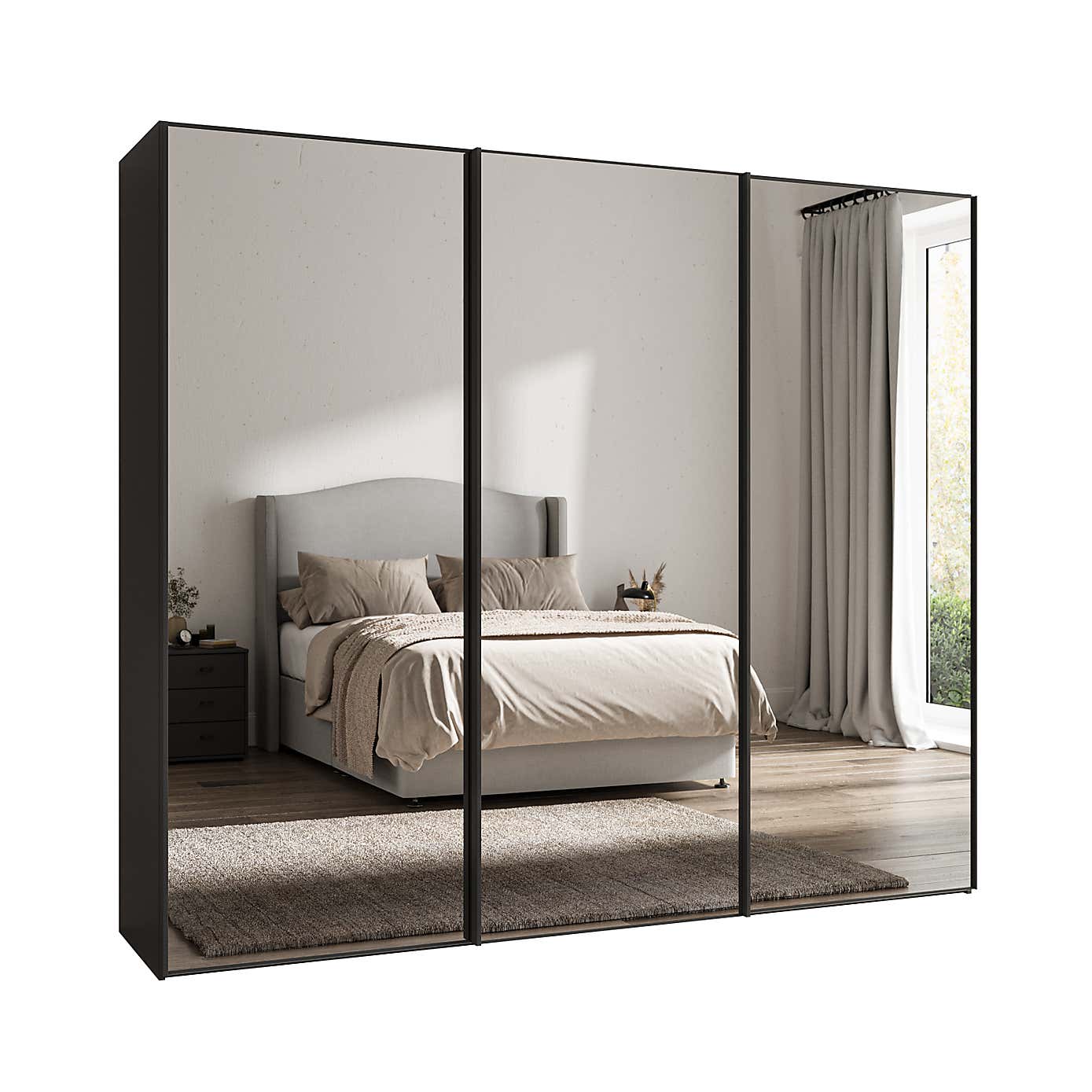 Wiemann Altena Sliding Mirrored Wardrobe