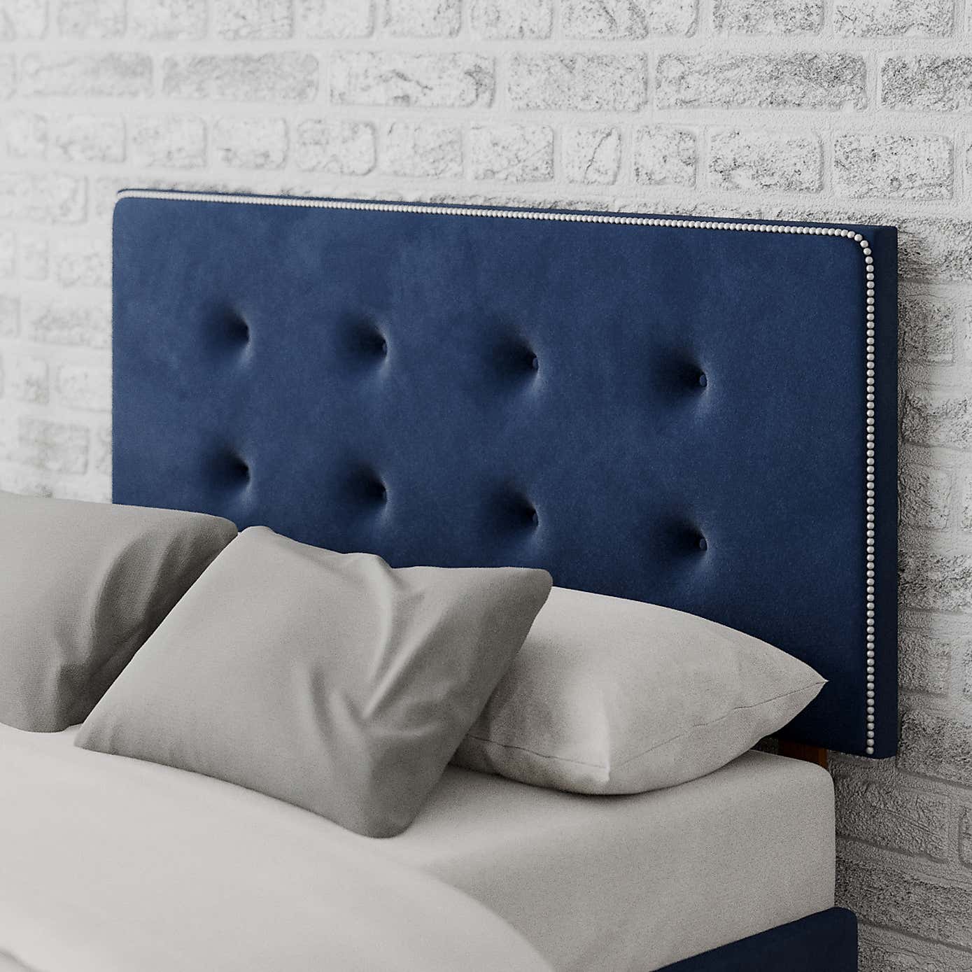 Presley Plush Velvet Headboard
