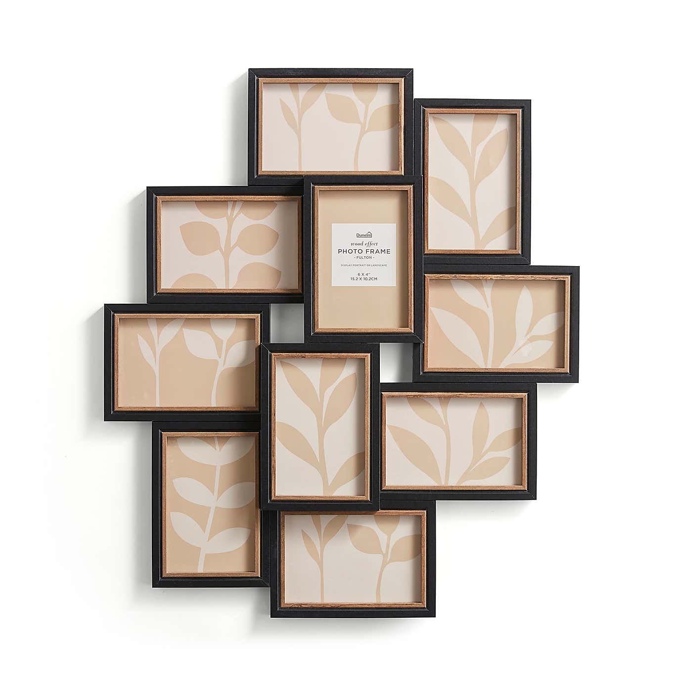 Fulton Black Collage Multi Photo Frame