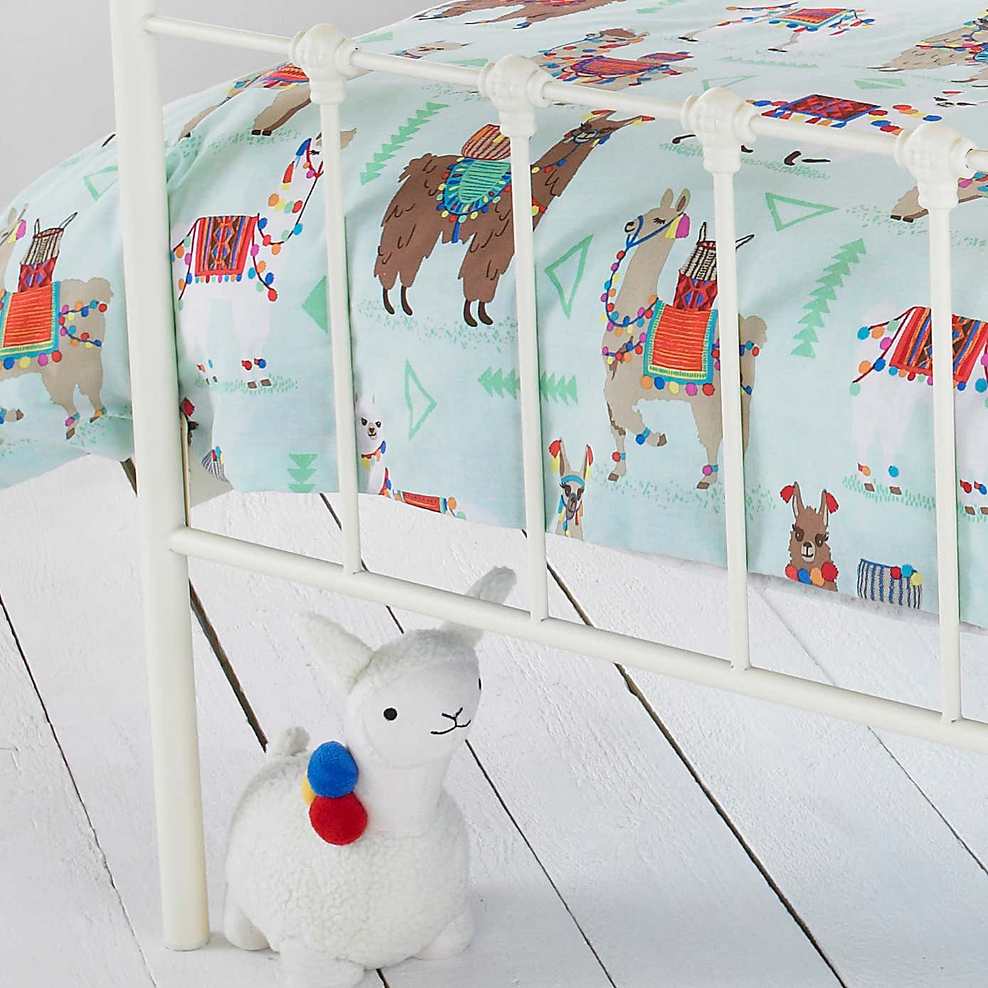 little furn. Llamarama Duvet Cover & Pillowcase Set