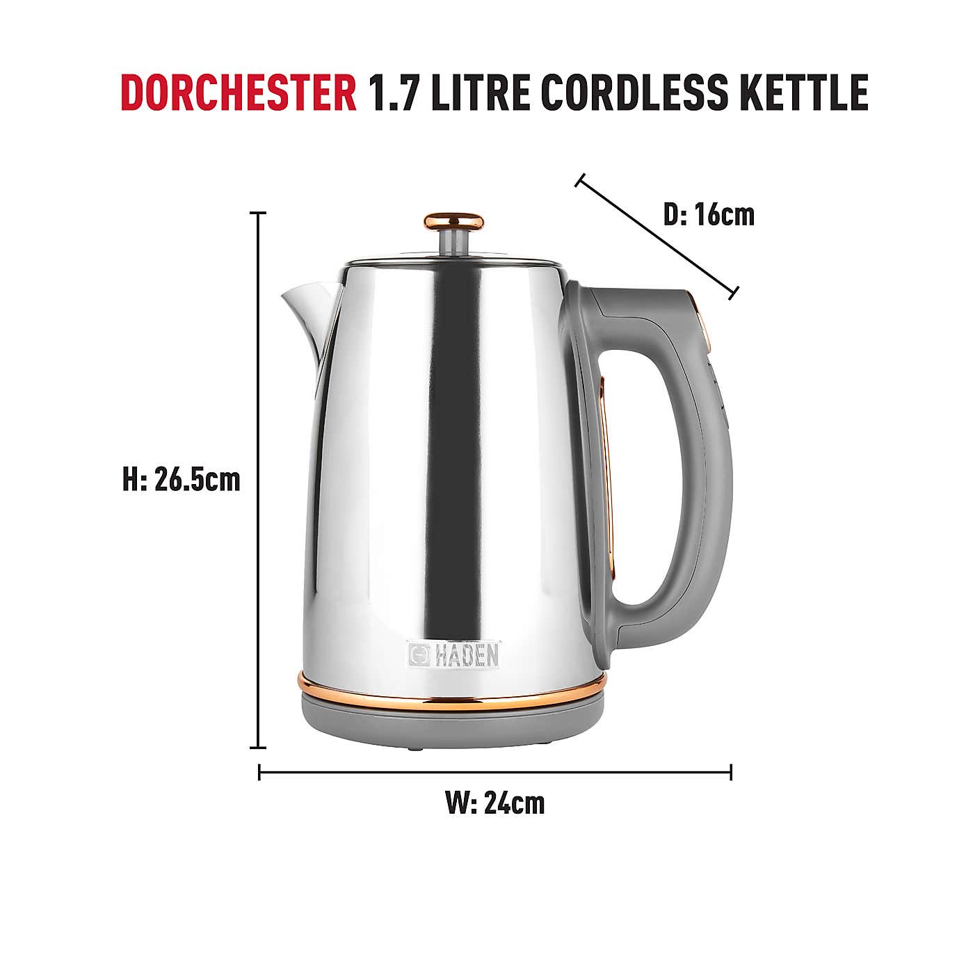 Haden Dorchester Variable Temperature Kettle