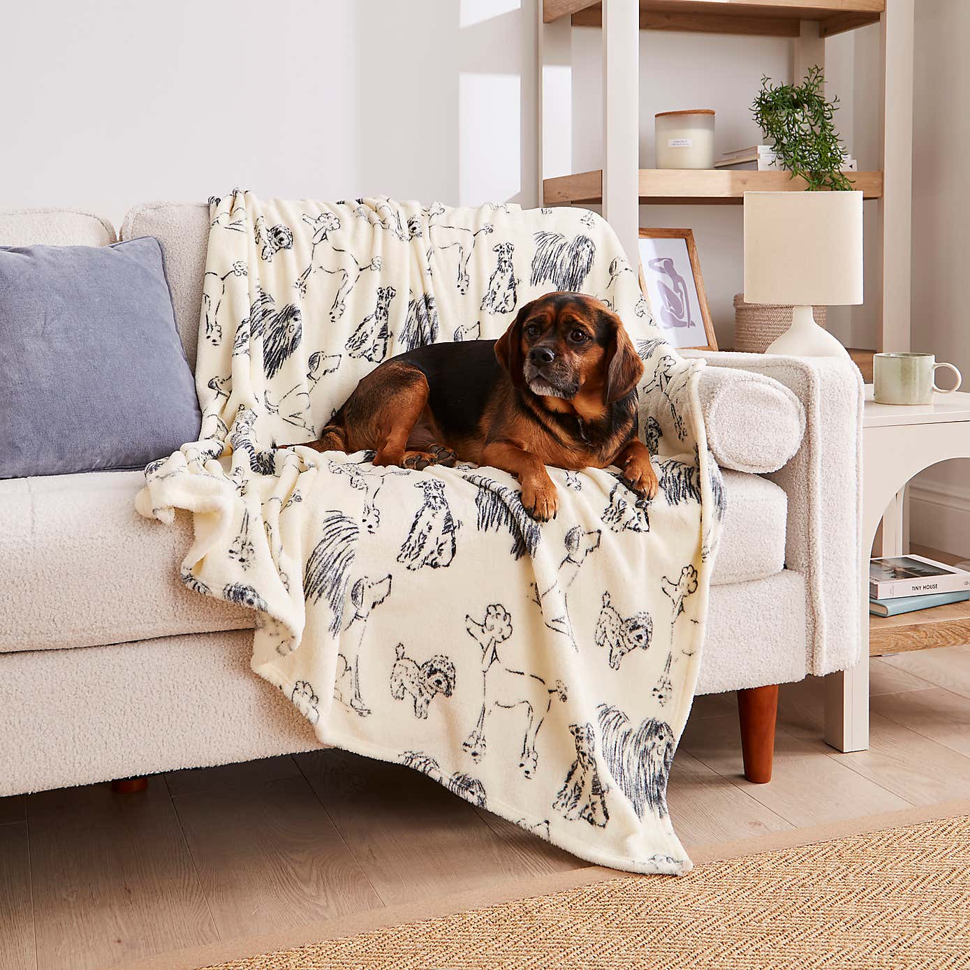 Dog Print Pet Blanket