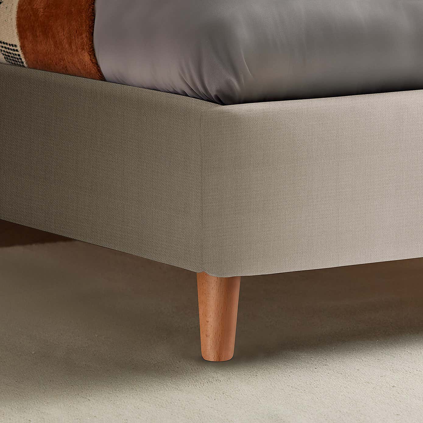 Silentnight Fara Bed Frame, Woven