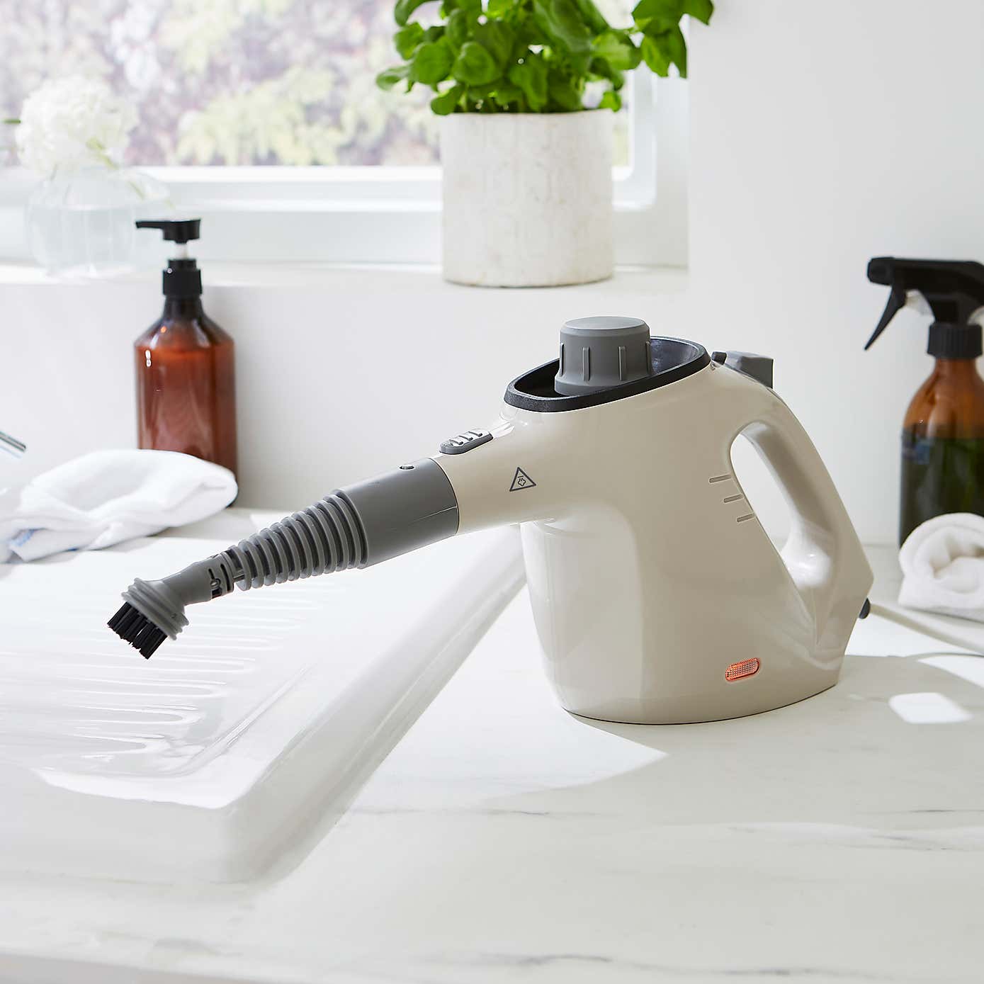 Handheld Beige 1.2KW  Steam Cleaner