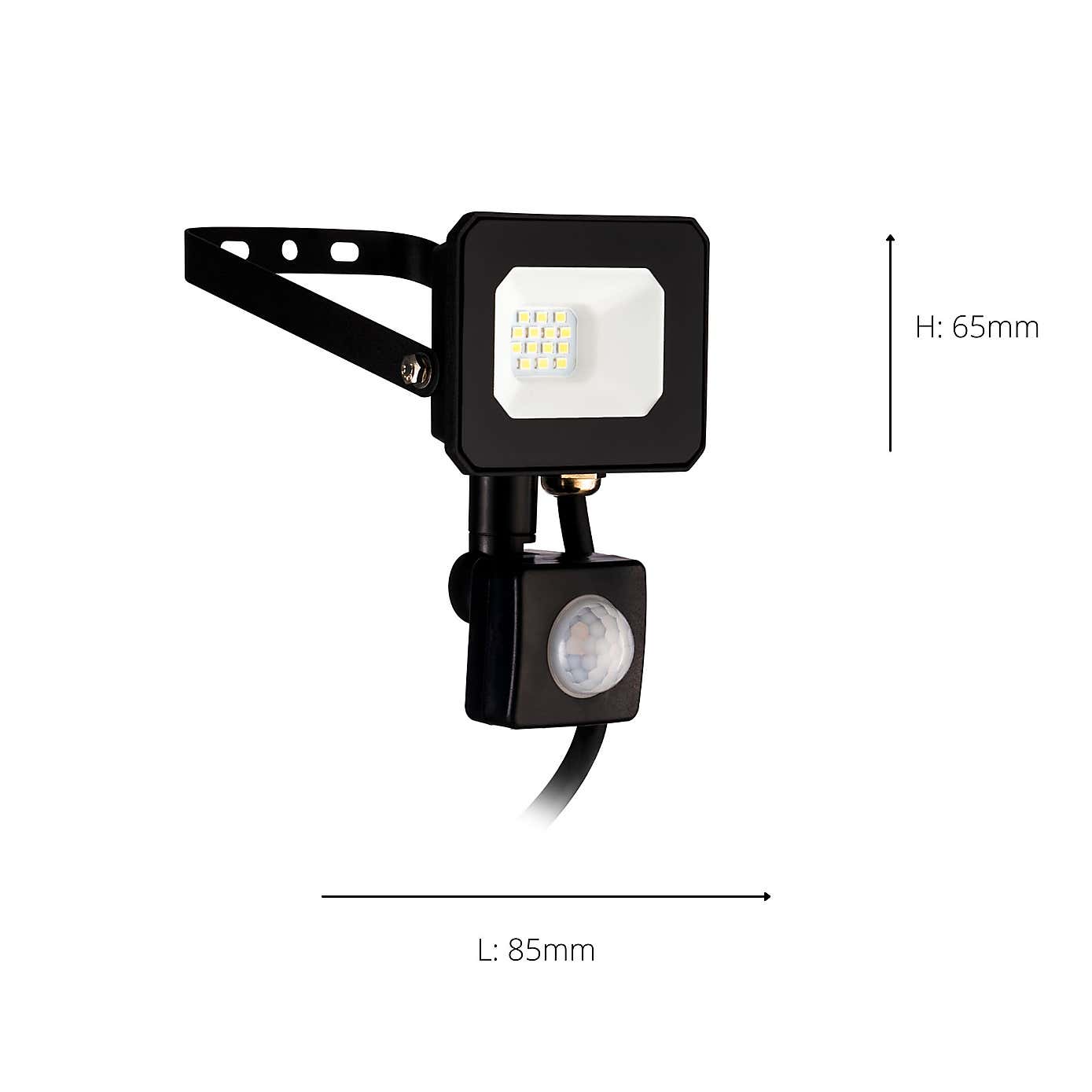 EGLO Risacca-E PIR Sensor Flood Light