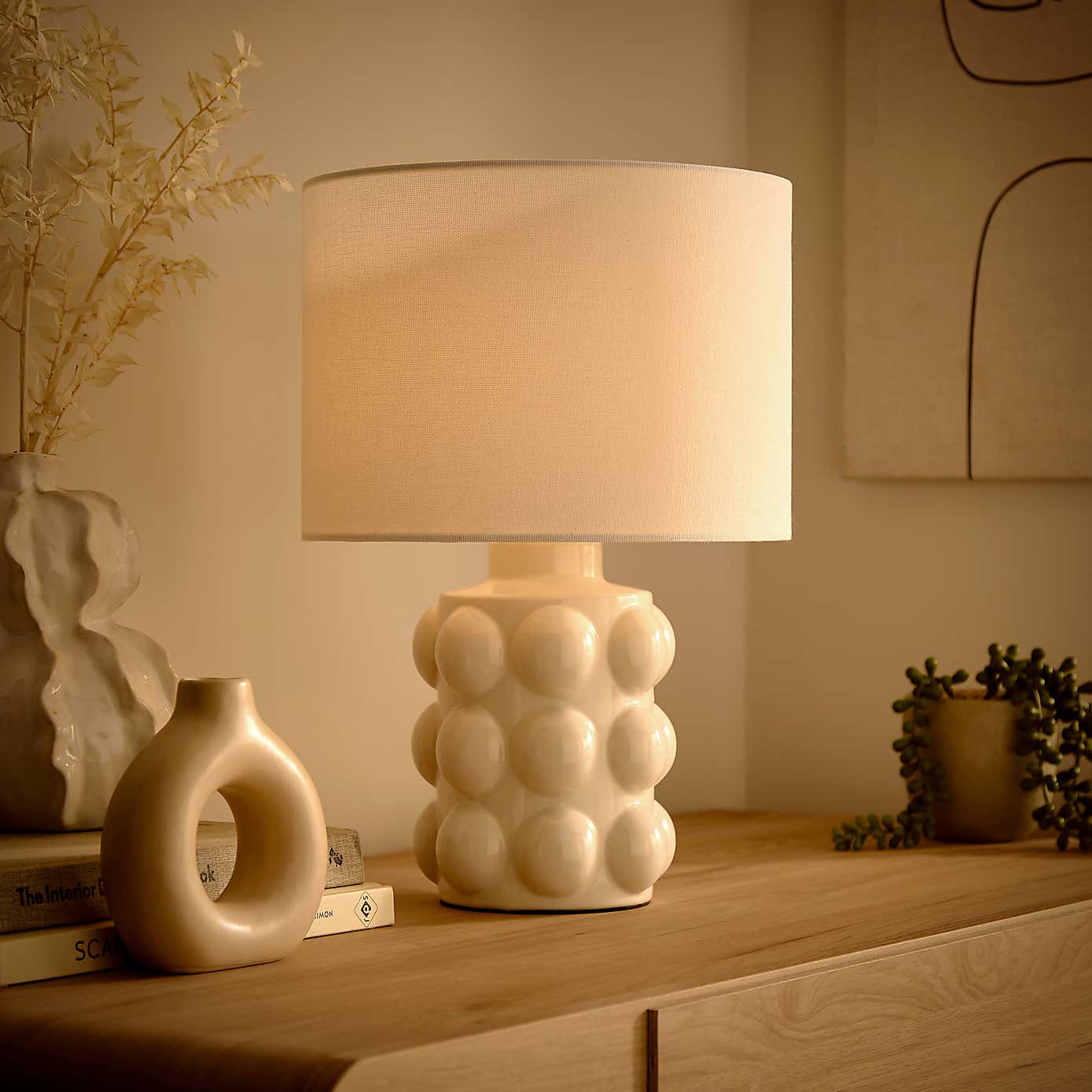 Bobble Retro Ceramic Table Lamp