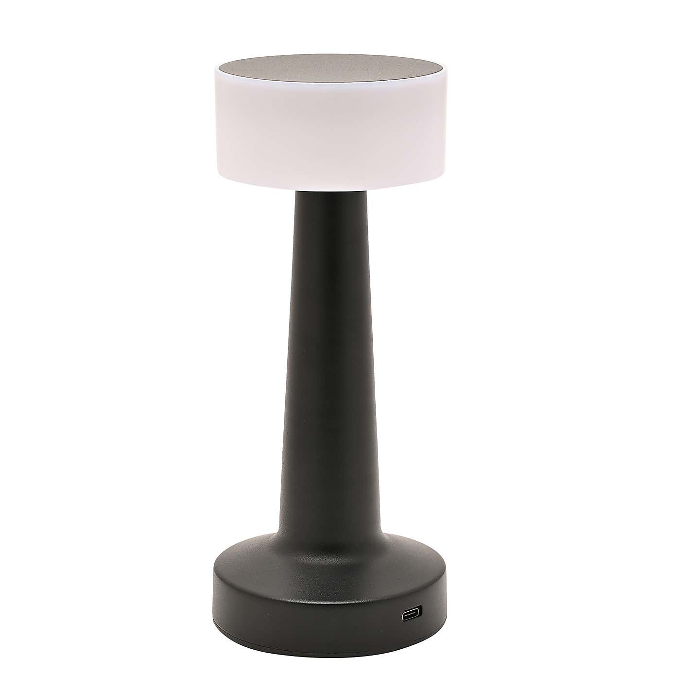 Hestia Rechargeable Colour Changing LED Touch Table Lamp