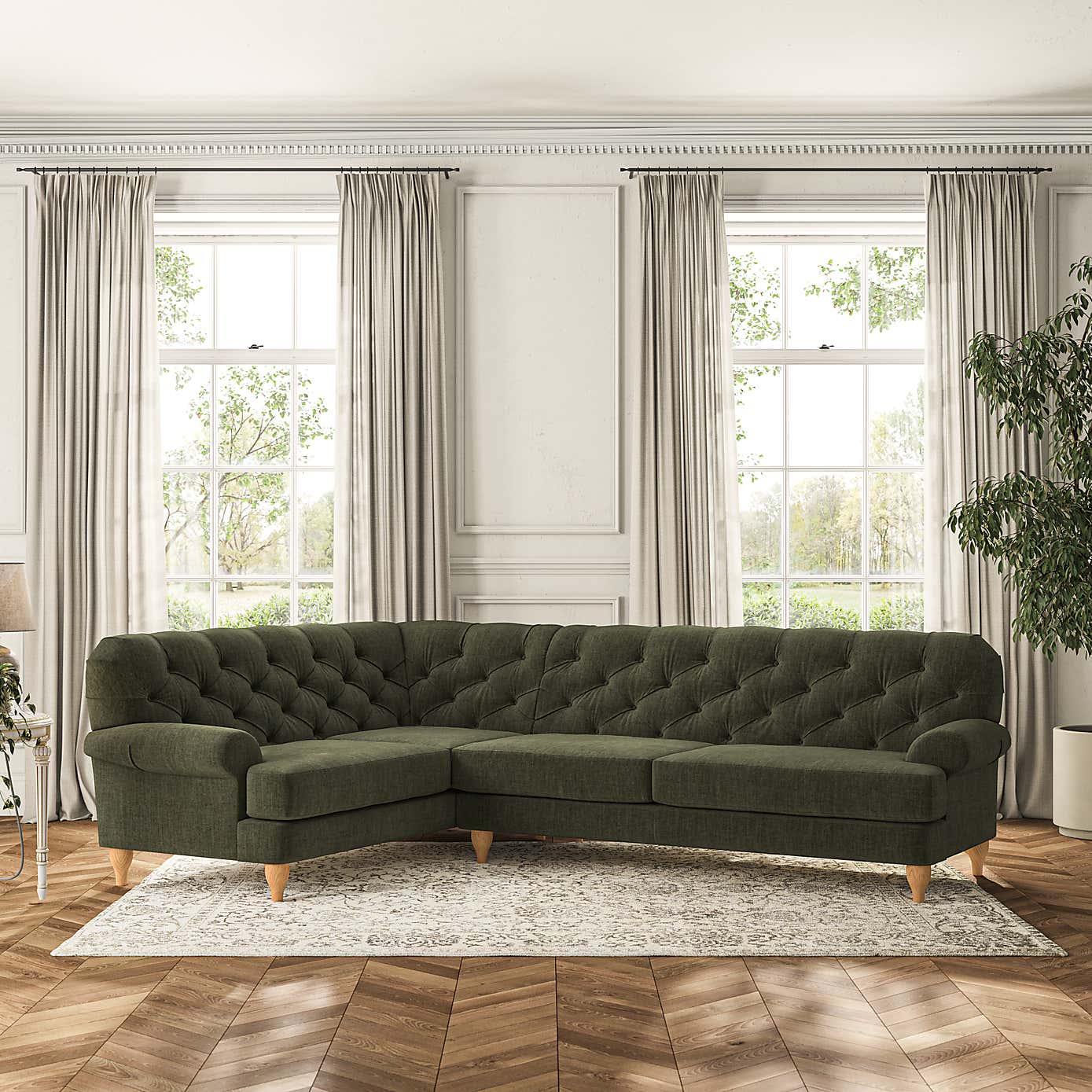 Canterbury 4 Seater Corner Sofa