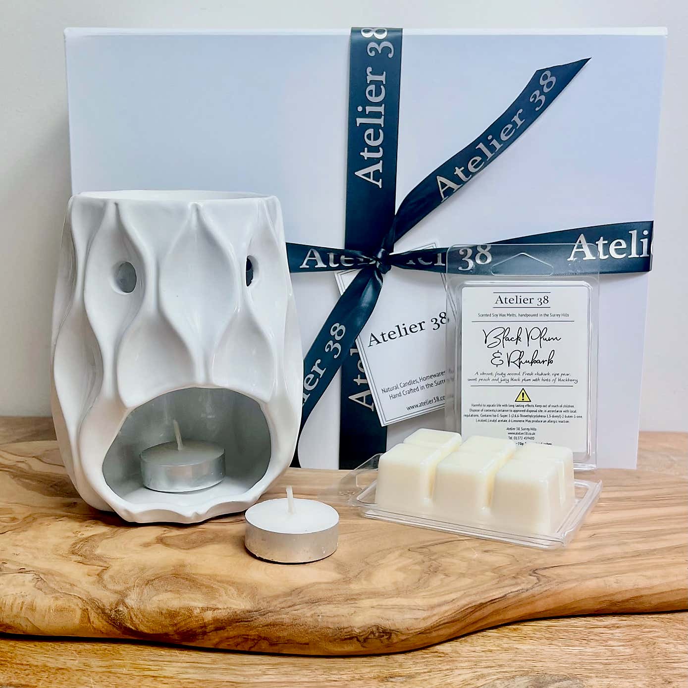 Atelier 38 Wave Burner and Fruity Wax Melt Gift Set