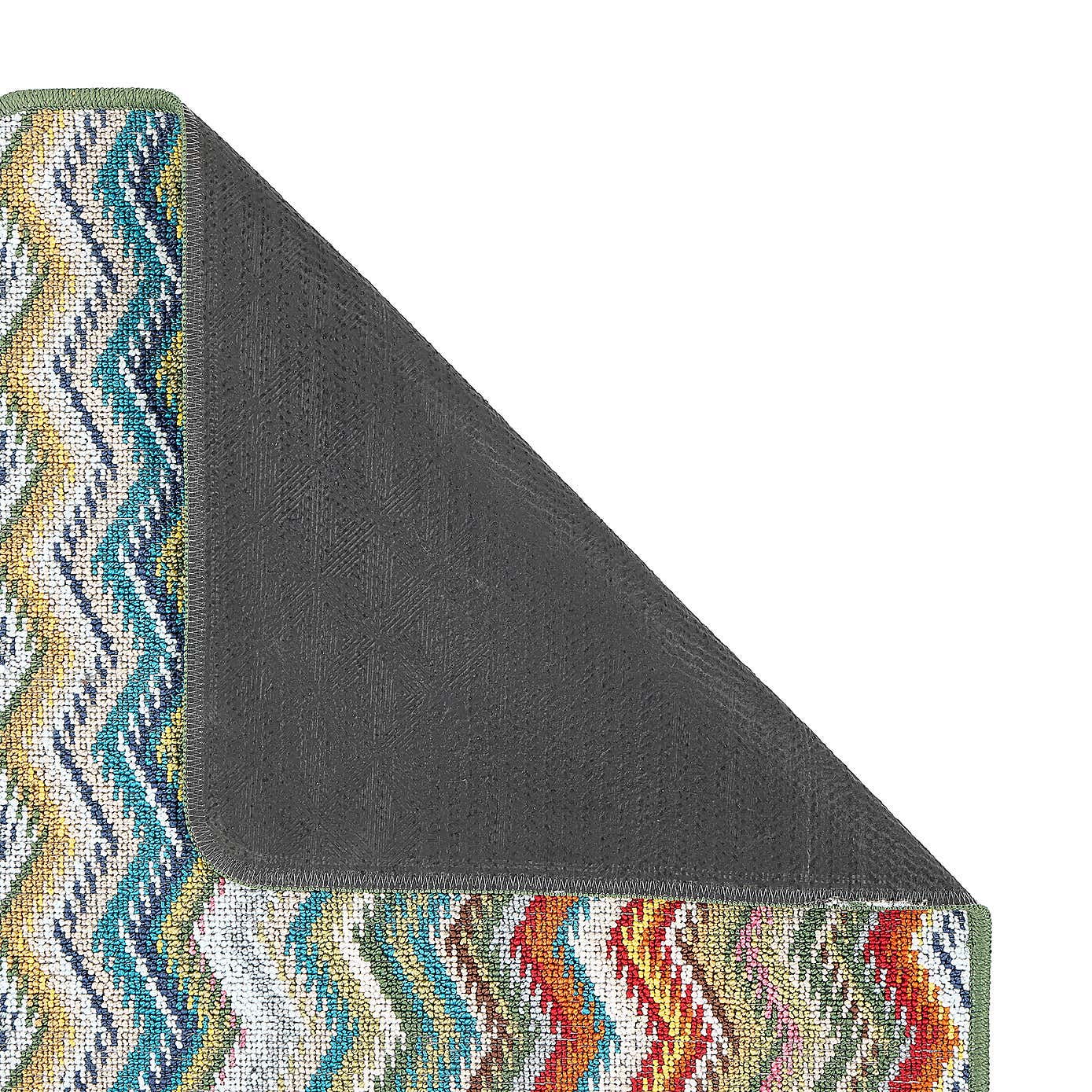 Marvel Boucle Zig Zag Washable Runner