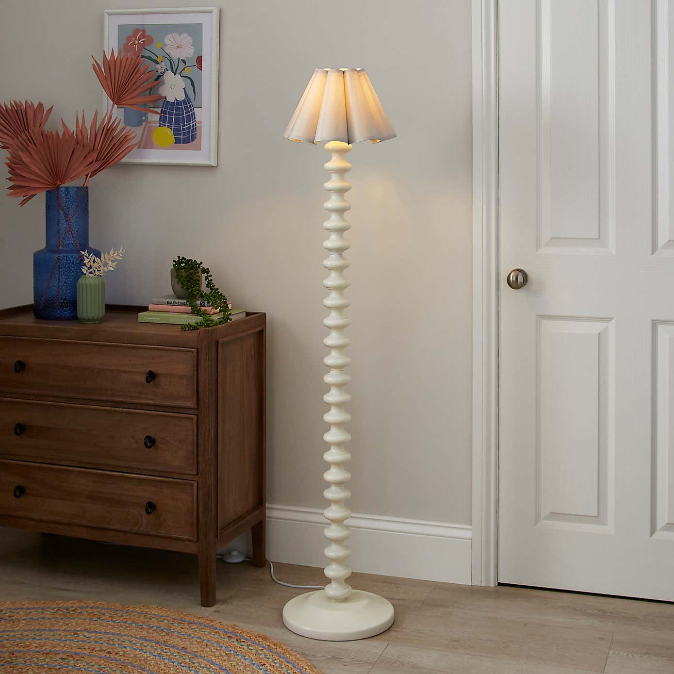 Petal Pleat Easy Fit Lamp Shade