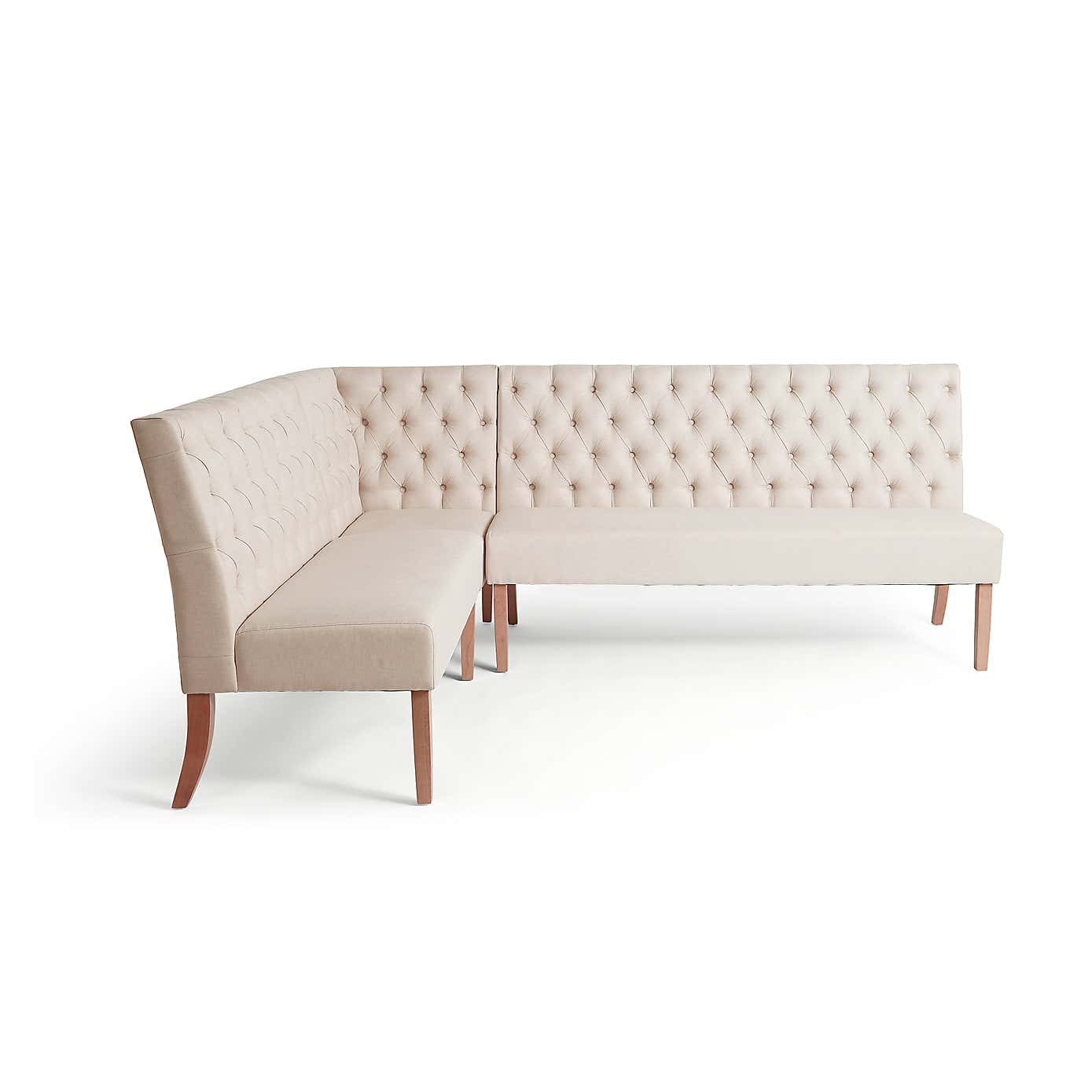 Darcy Corner Dining Bench, Flatweave