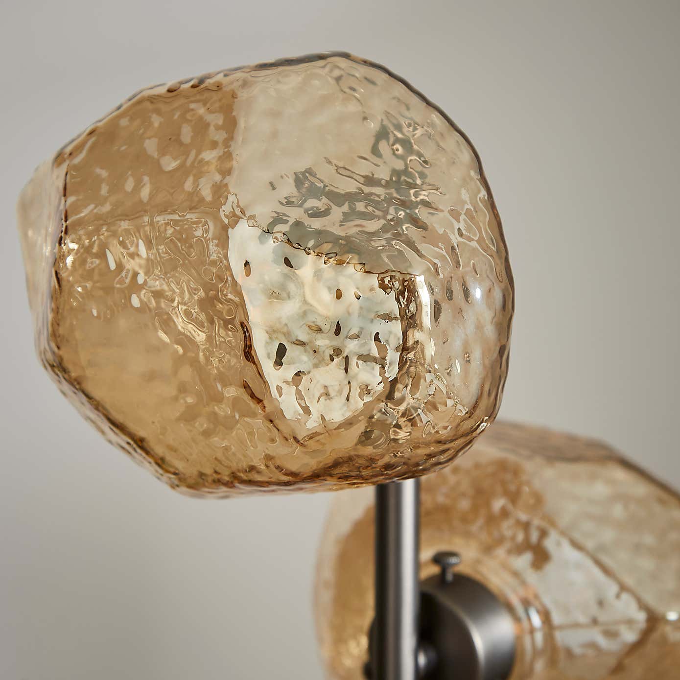 Lava Industrial 2 Light Table Lamp