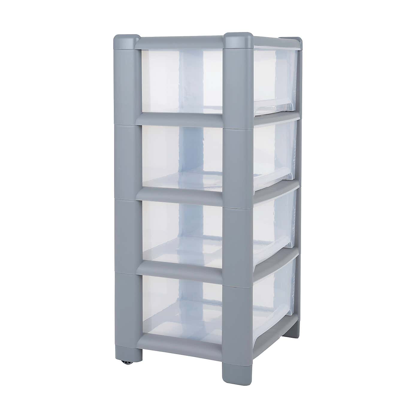 Wham Deep 4 Drawer Storage Tower Unit