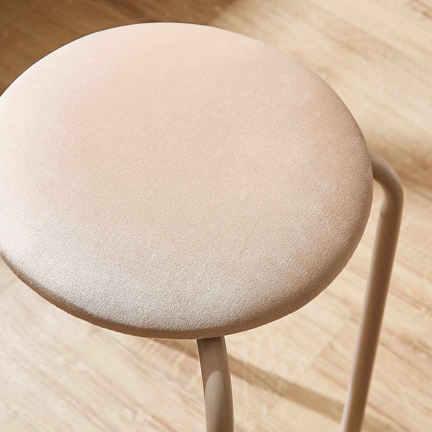 Verity Velvet Stacking Stool