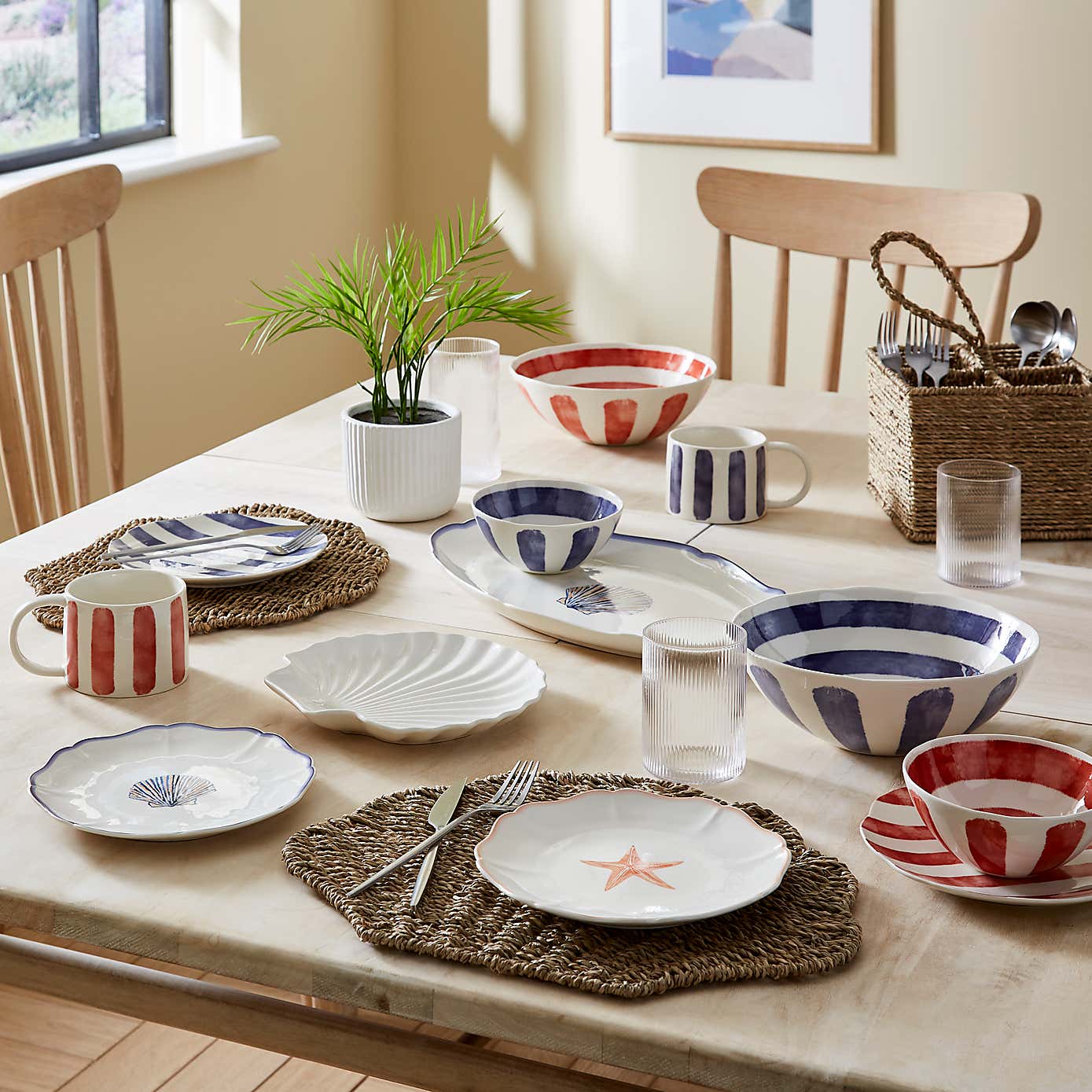 Shell Shaped Stoneware Side Plate