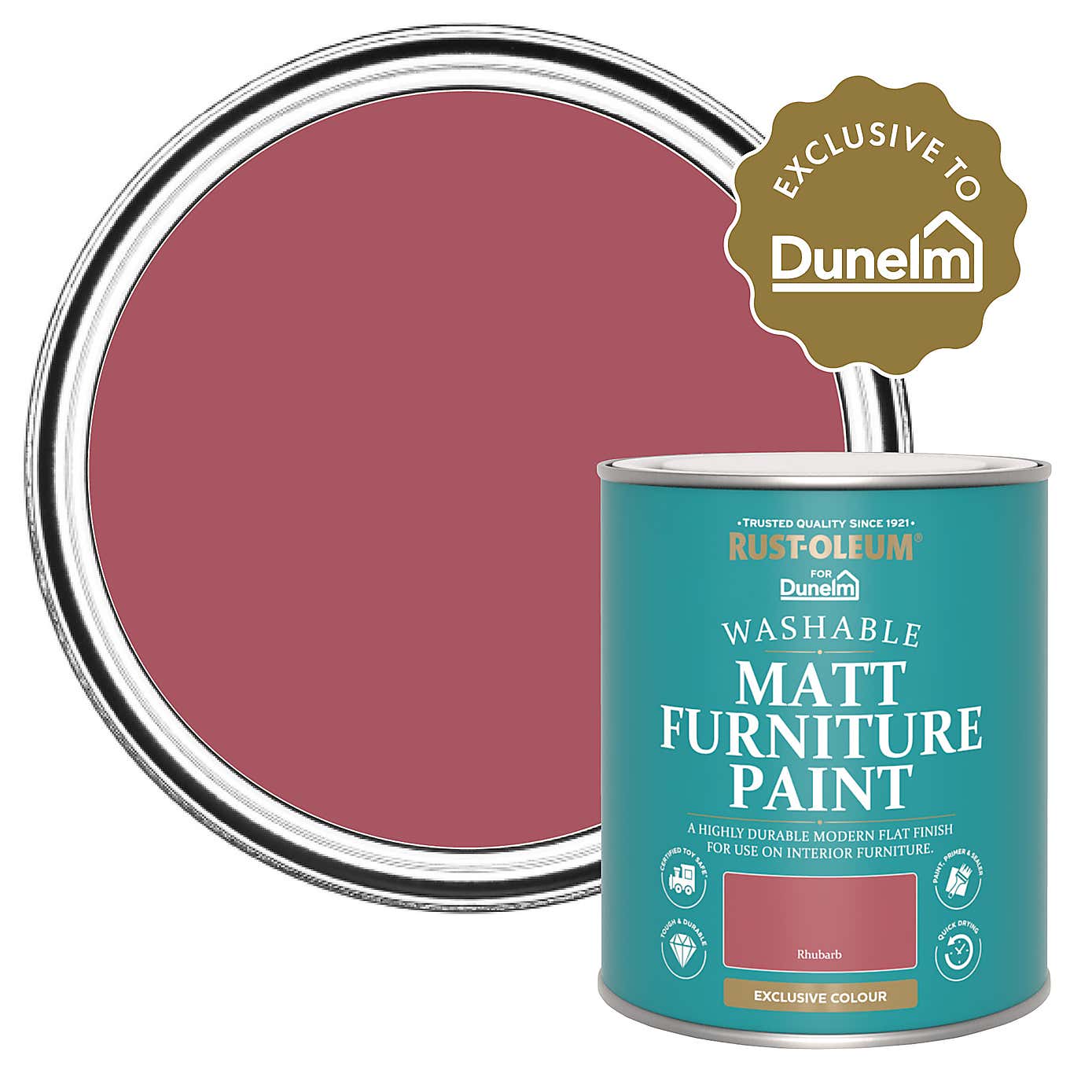 Rust-Oleum Rhubarb Matt Furniture Paint