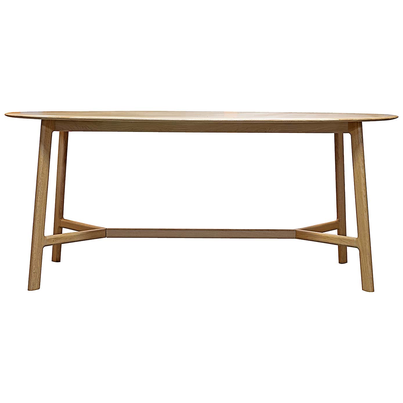 Hinton Oval Oak Dining Table