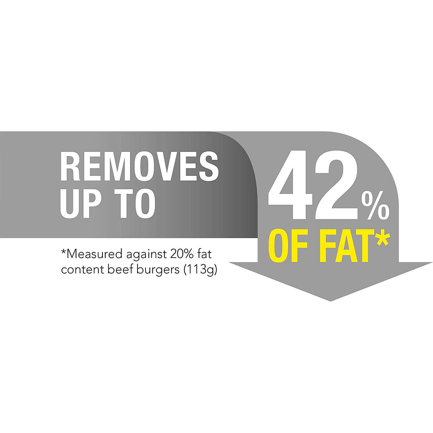 George Foreman Steel Grey Large Grill