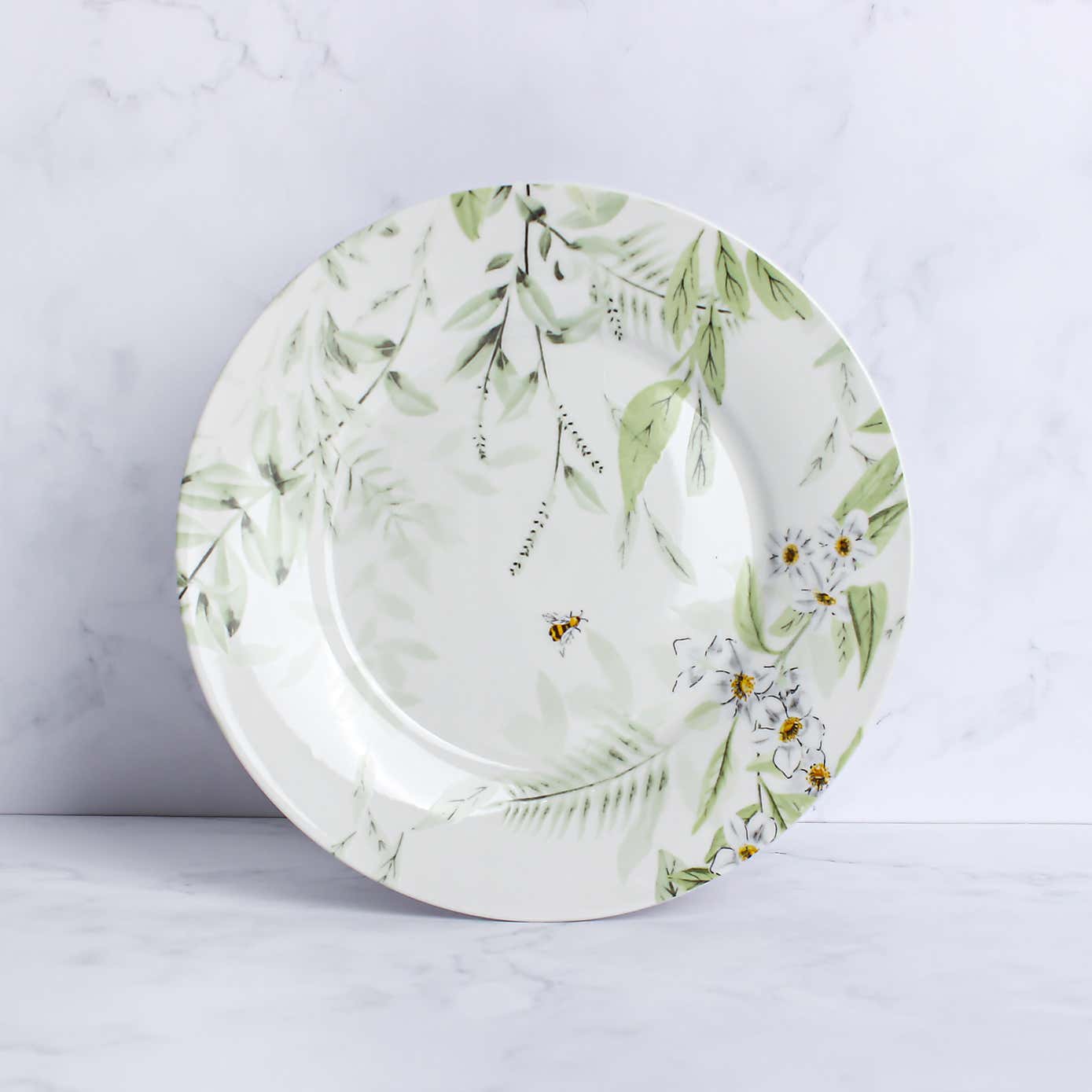 Willow Trail Sage Gloss Porcelain Side Plate