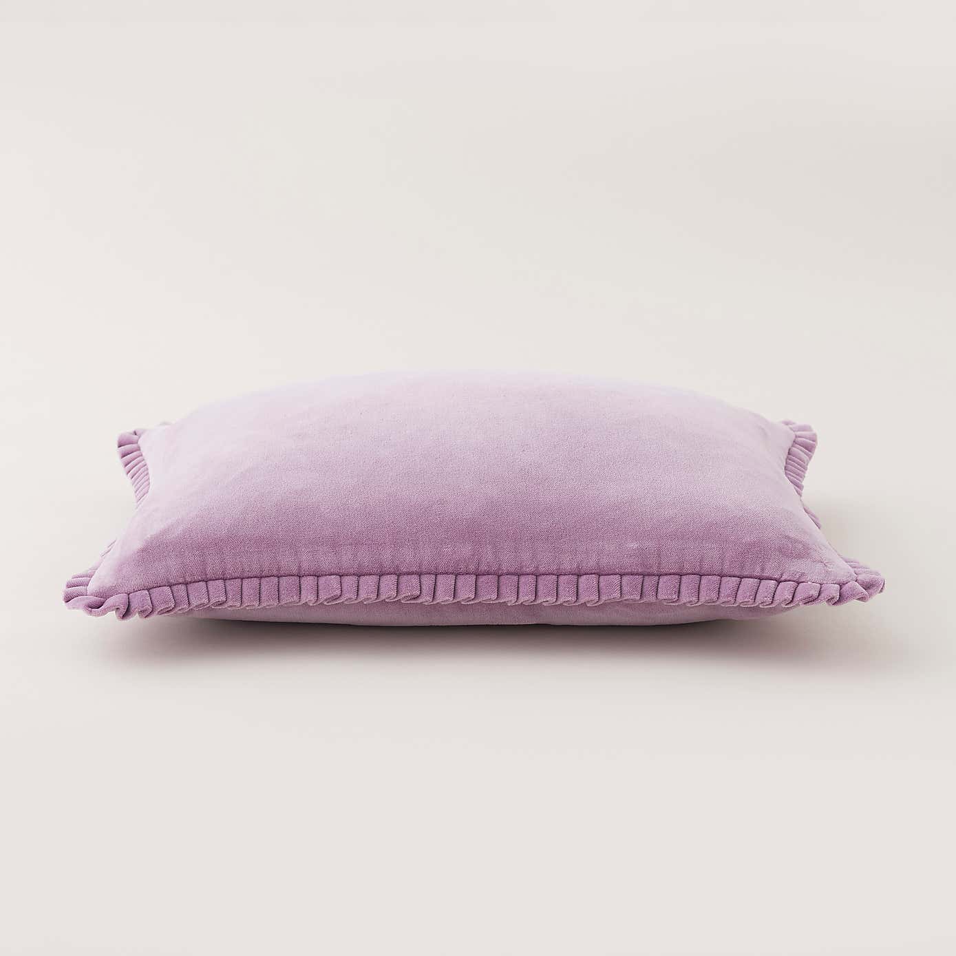 Clara Pleated Cotton Rectangle Cushion