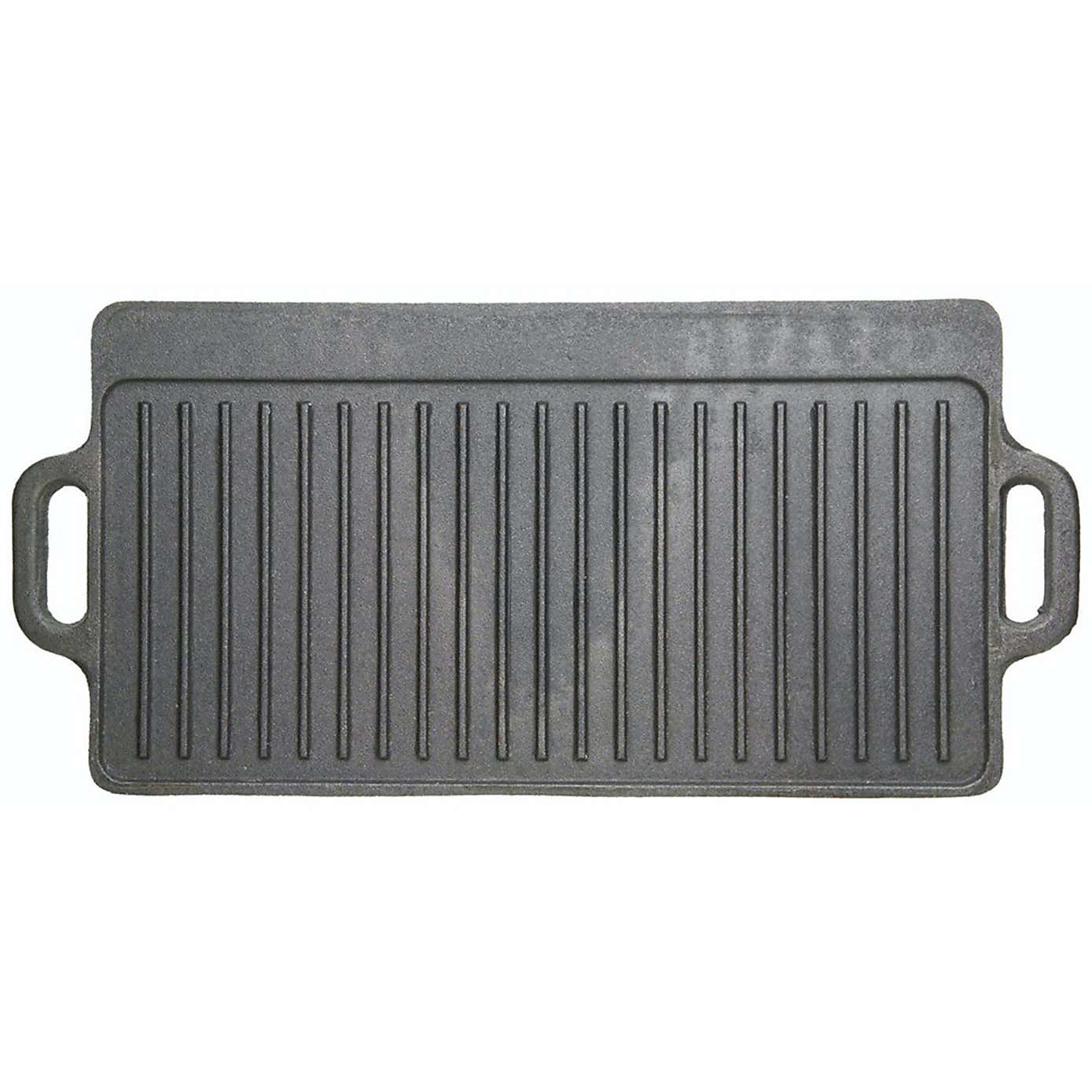 KitchenCraft 2-Sided Cast Iron Induction Griddle Plate