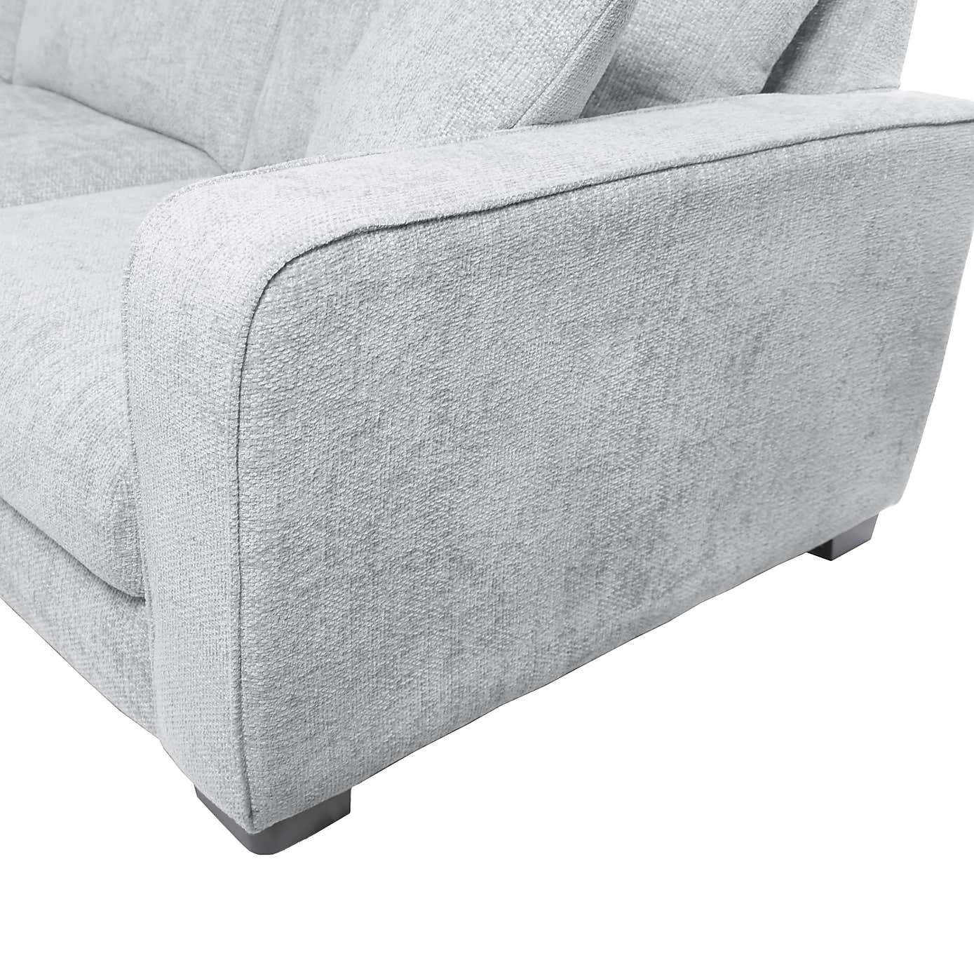 Carson Chunky Chenille Right Hand Corner Sofa