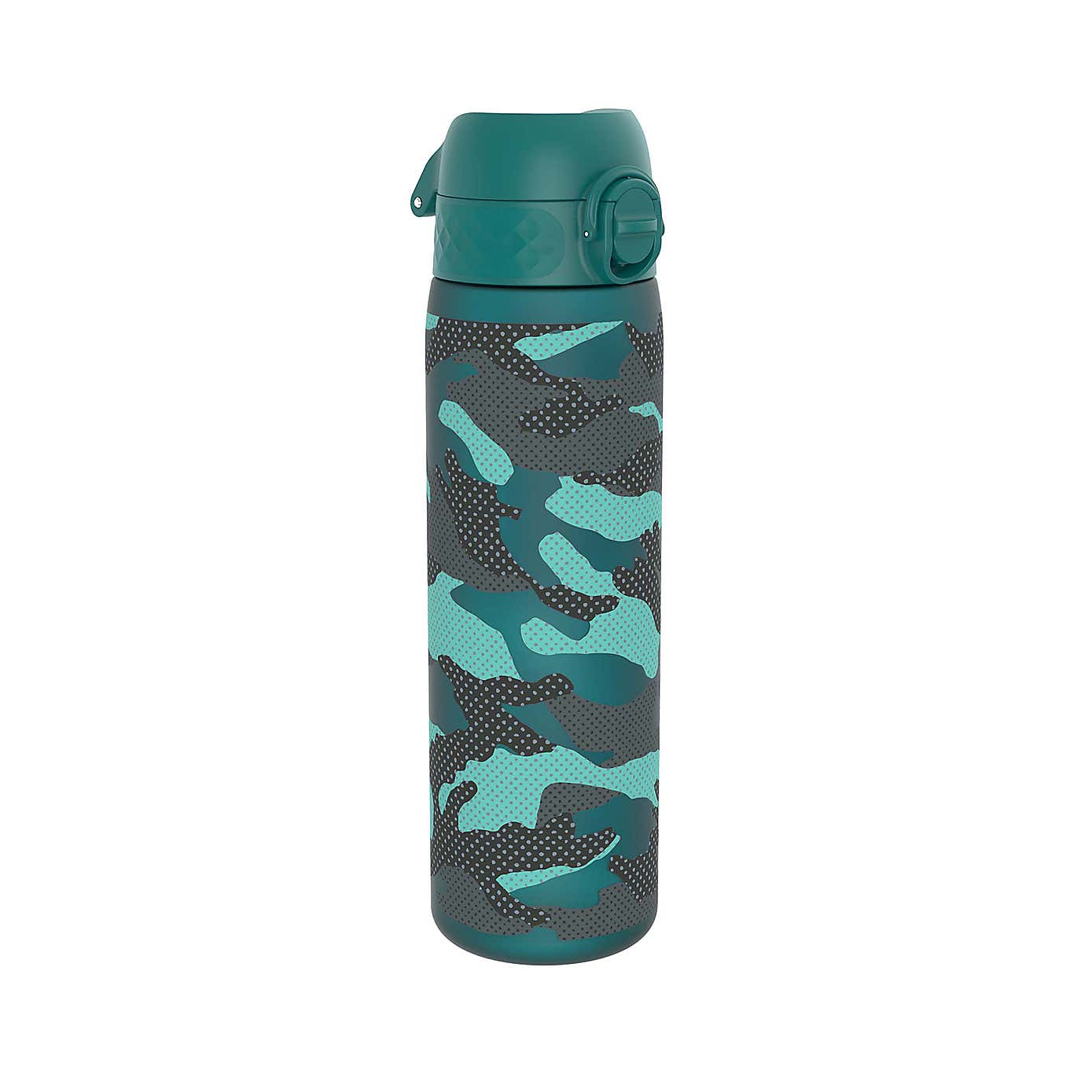 Ion8 Camouflage Leak Proof Slim Water Bottle, 500ml