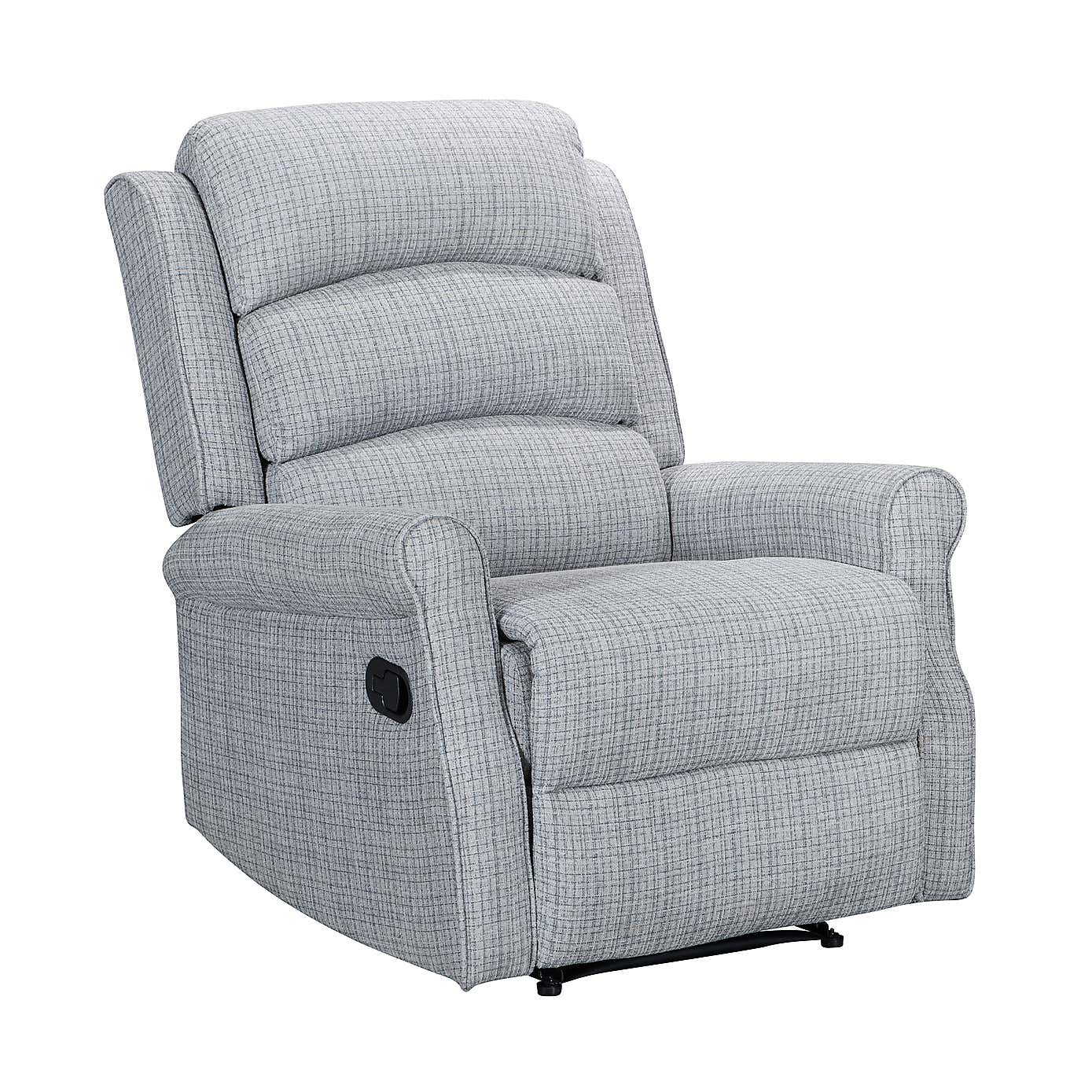 Ernest Textured Weave Recliner Chair Manual