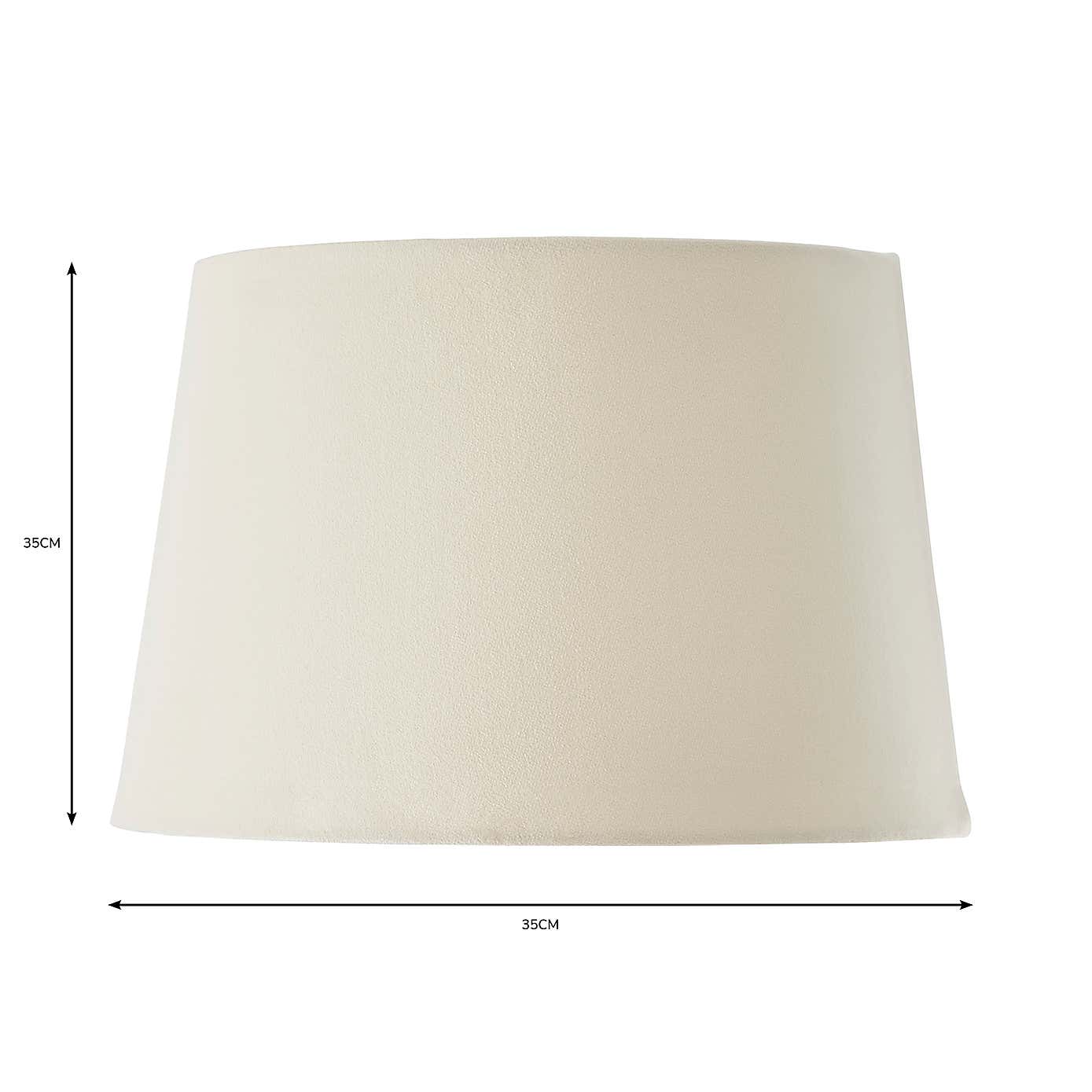 Clara Velvet Tapered Lamp Shade