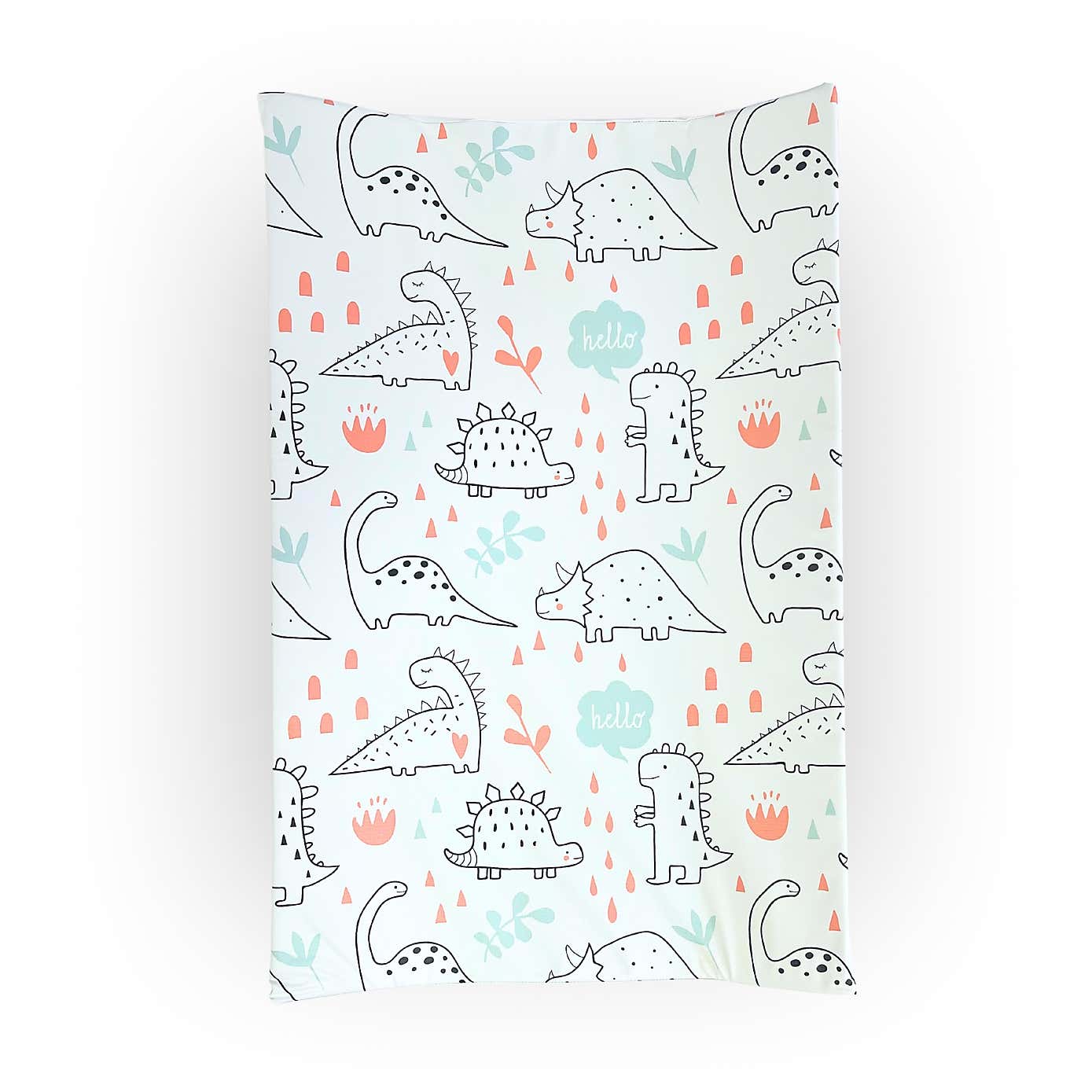 Clair de Lune Dino Anti Roll Wedge Changing Mat