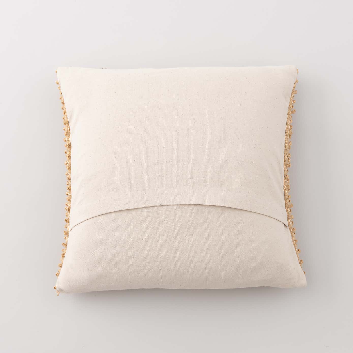Jute Bobble Natural Cushion Cover