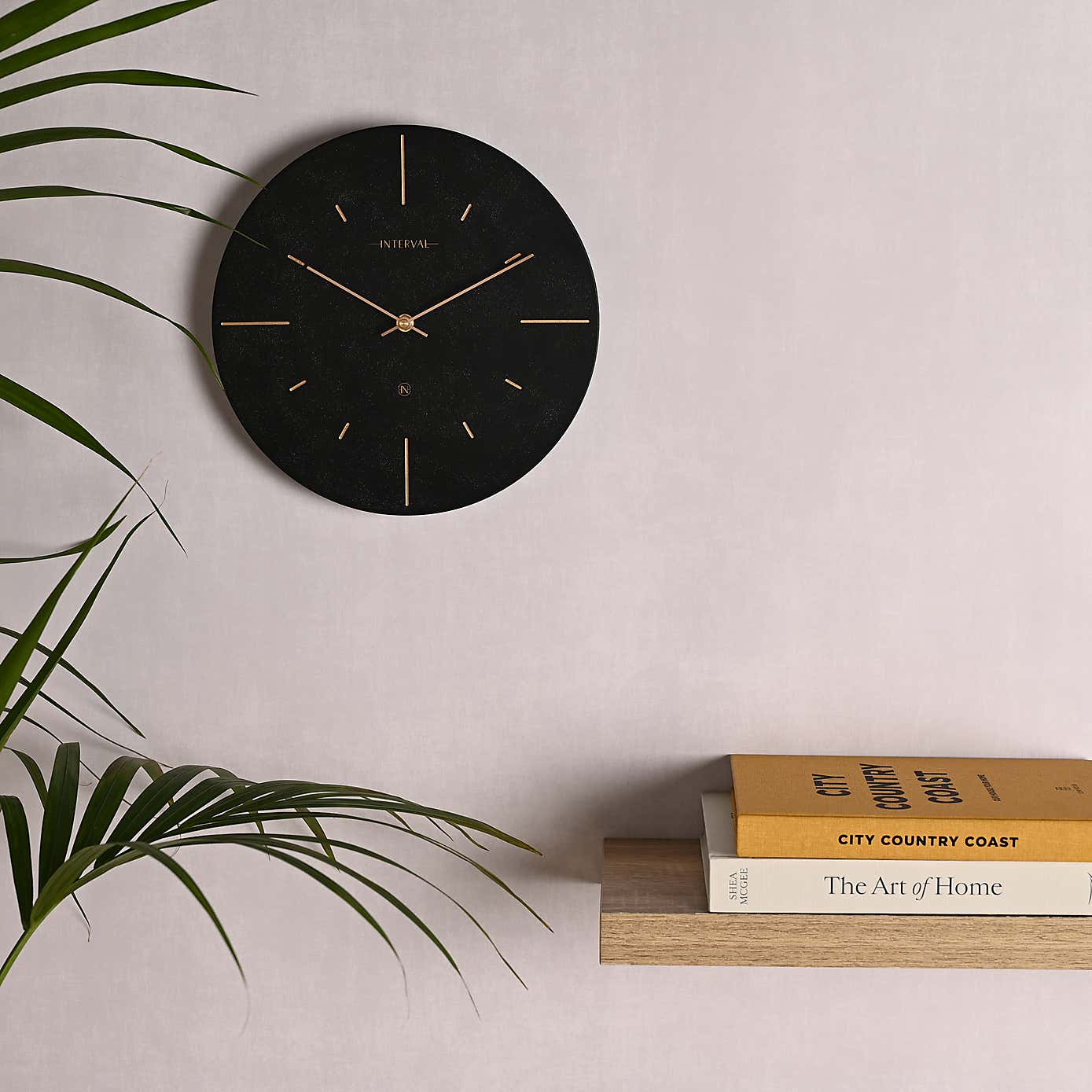 Interval Resin Wall Clock