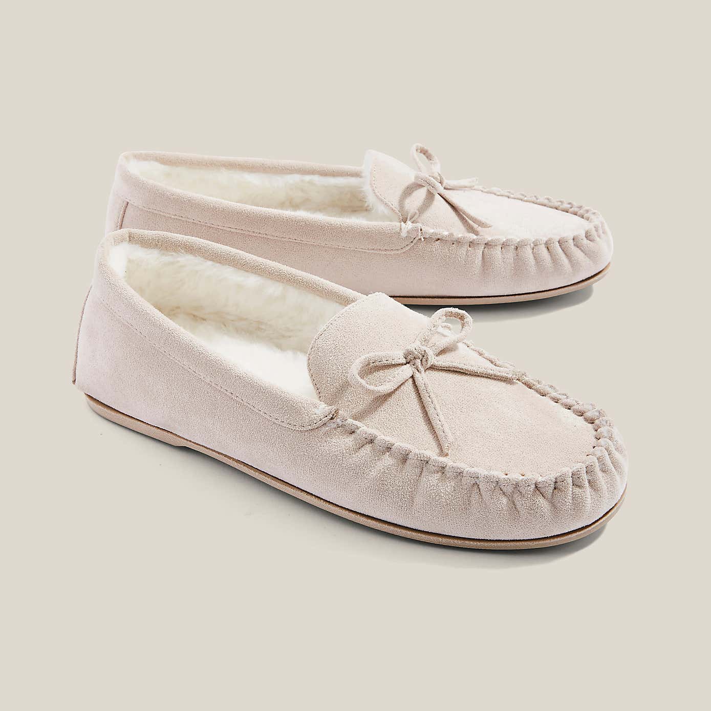 Ladies Suedette Moccasins