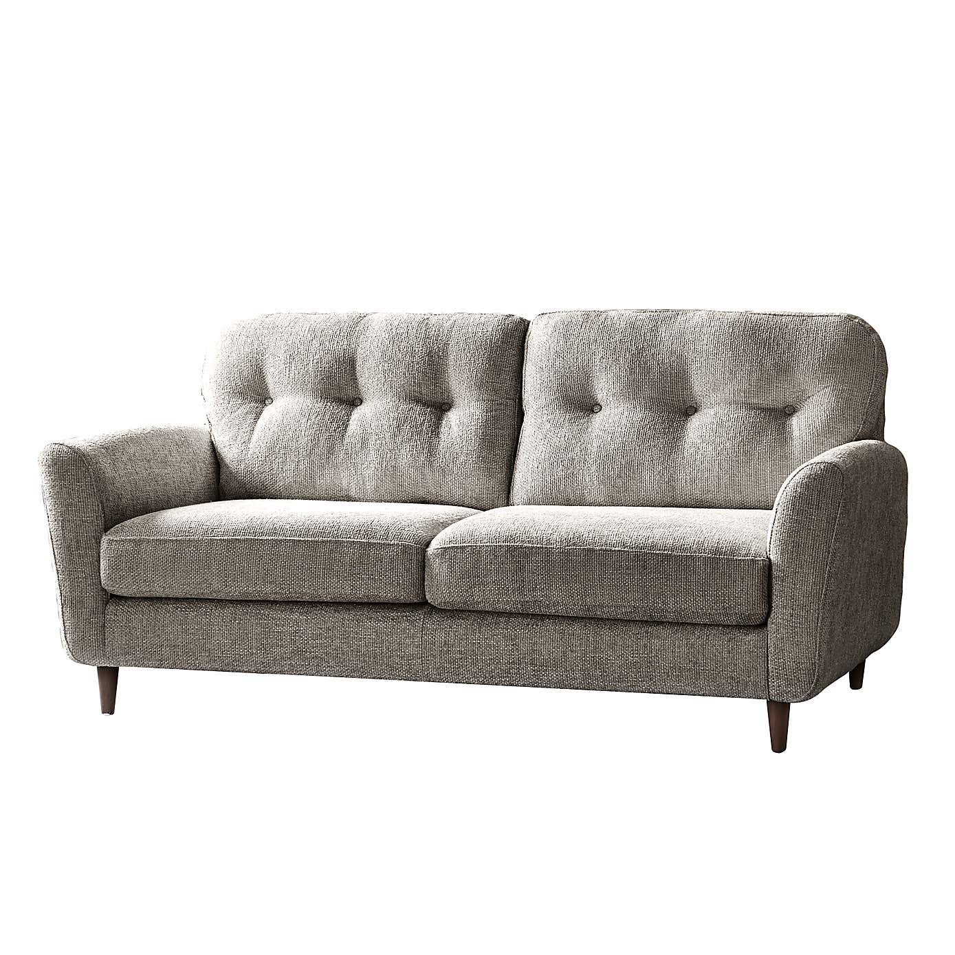 Sven Chunky Chenille 3 Seater Sofa