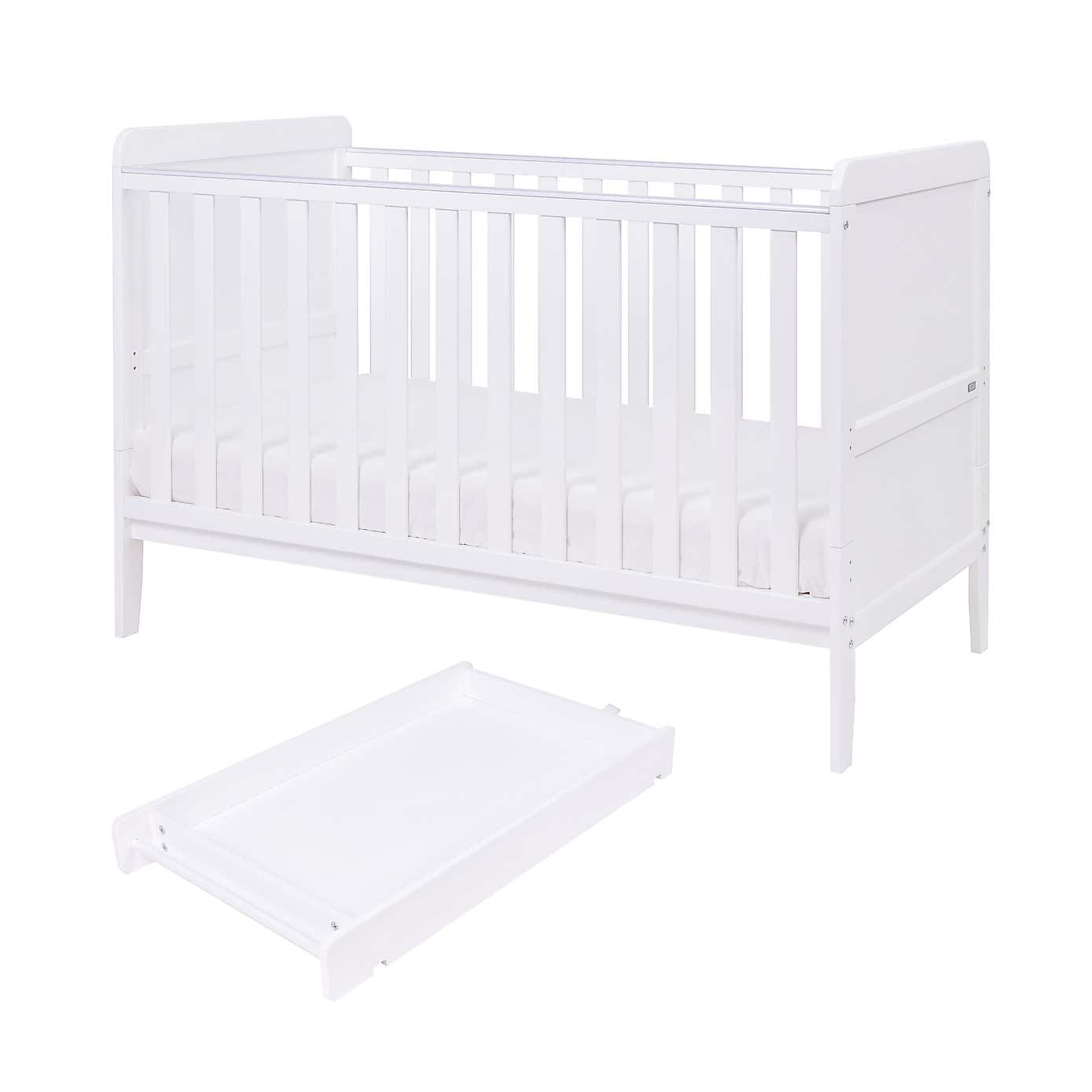 Tutti Bambini Rio Cot Bed with Cot Top Changer and Mattress