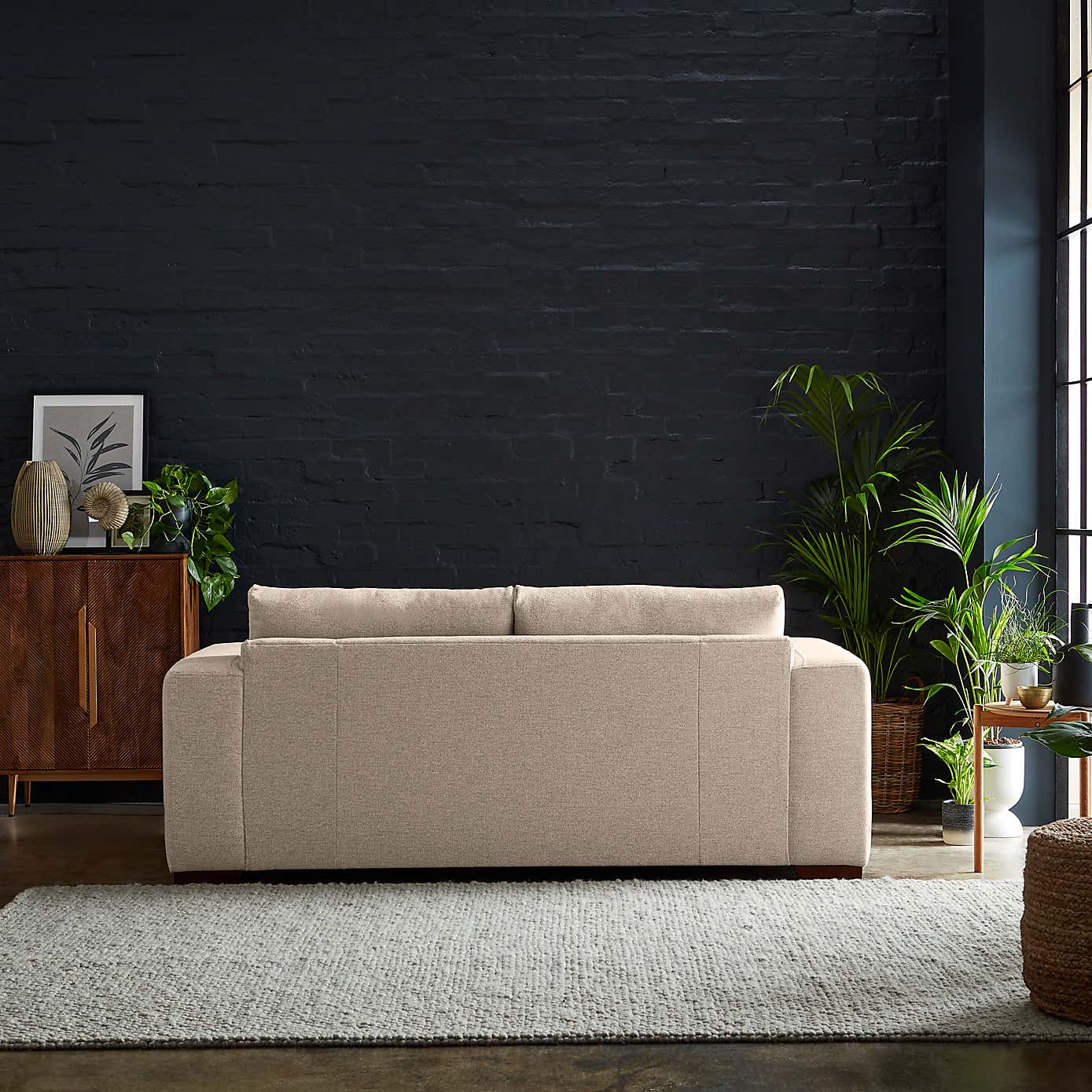 Clayton Cosy Weave 3 Seater Sofa