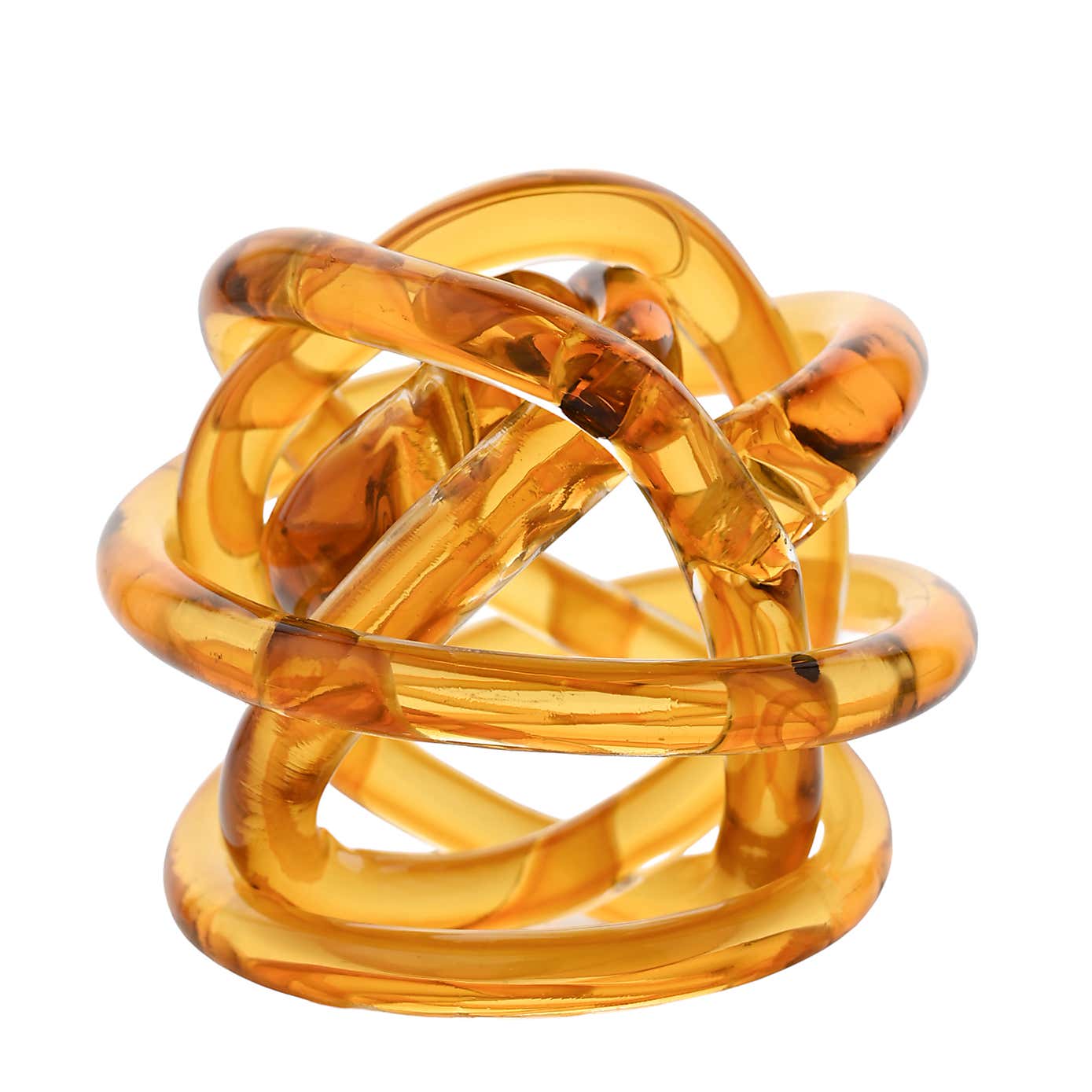 Hestia Knotted Glass Ornament