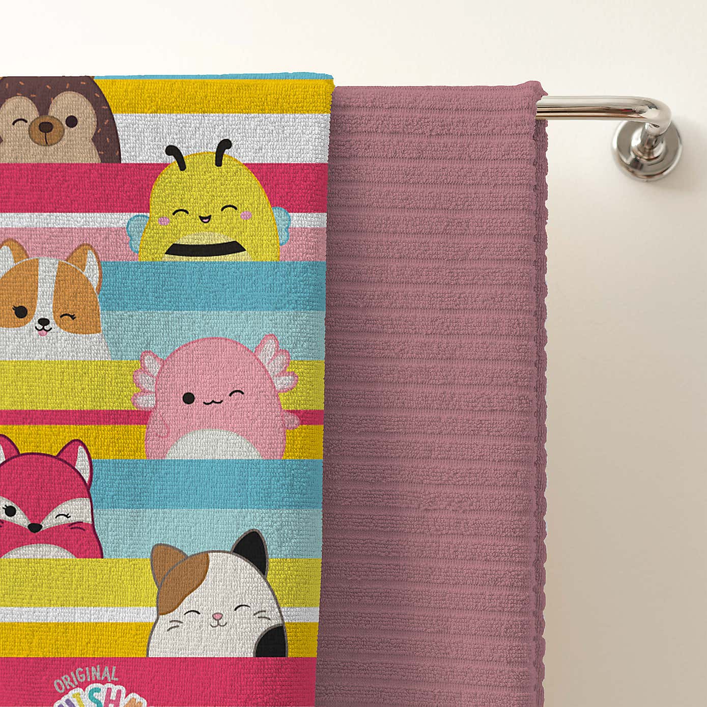 Squishmallows Cotton Beach Towel