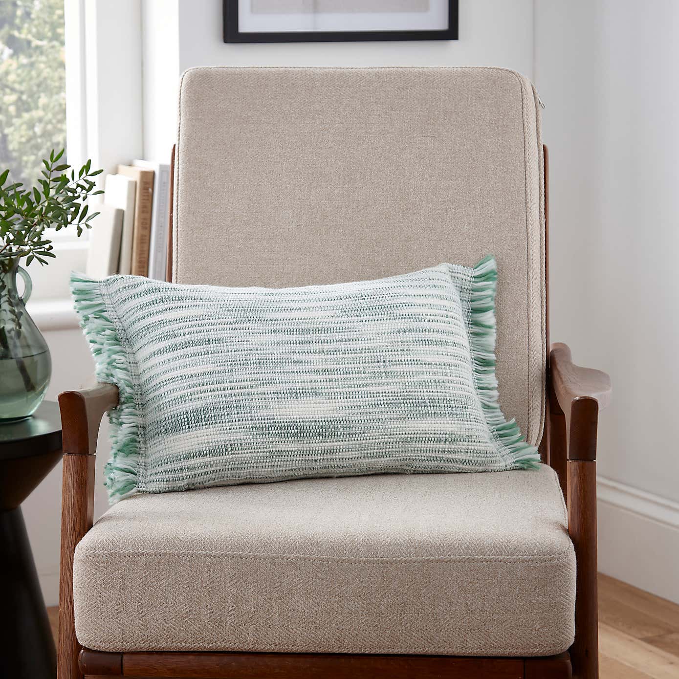 Hazze Fringe Cushion