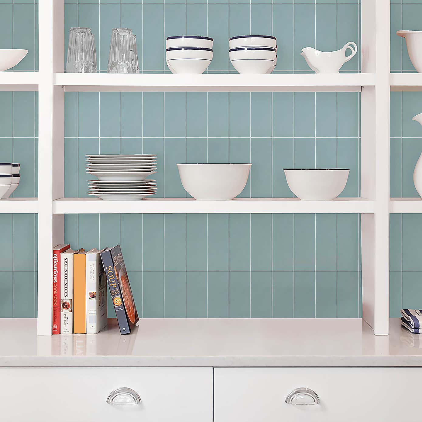 Subway Self Adhesive Backsplash Tiles