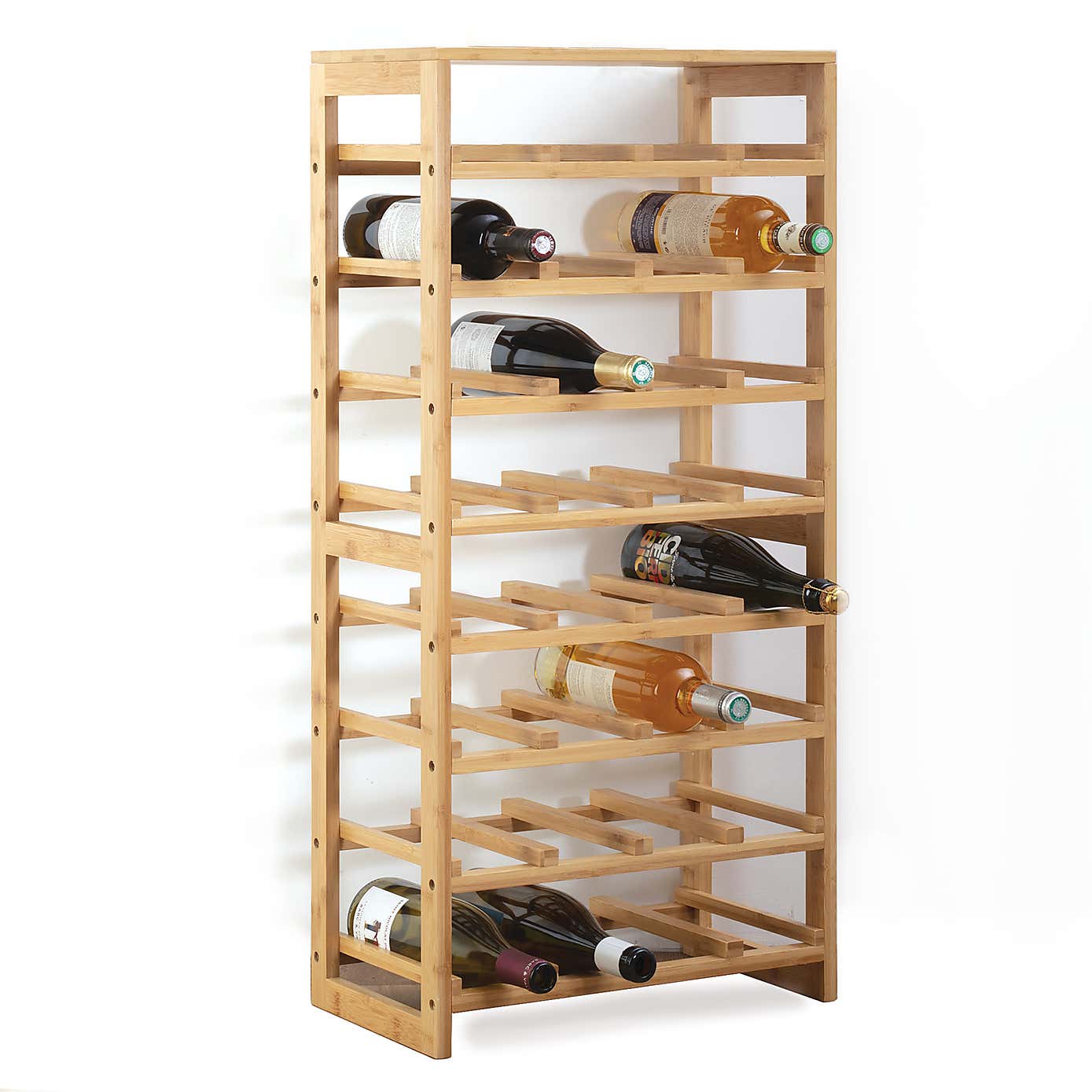 Bamboo Modular Wine Rack