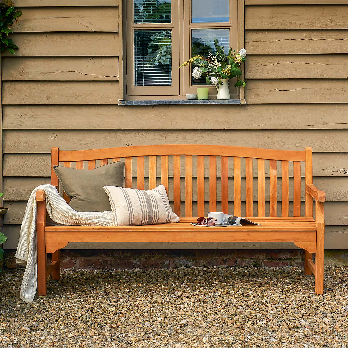 Kingsbury Large Outdoor Bench